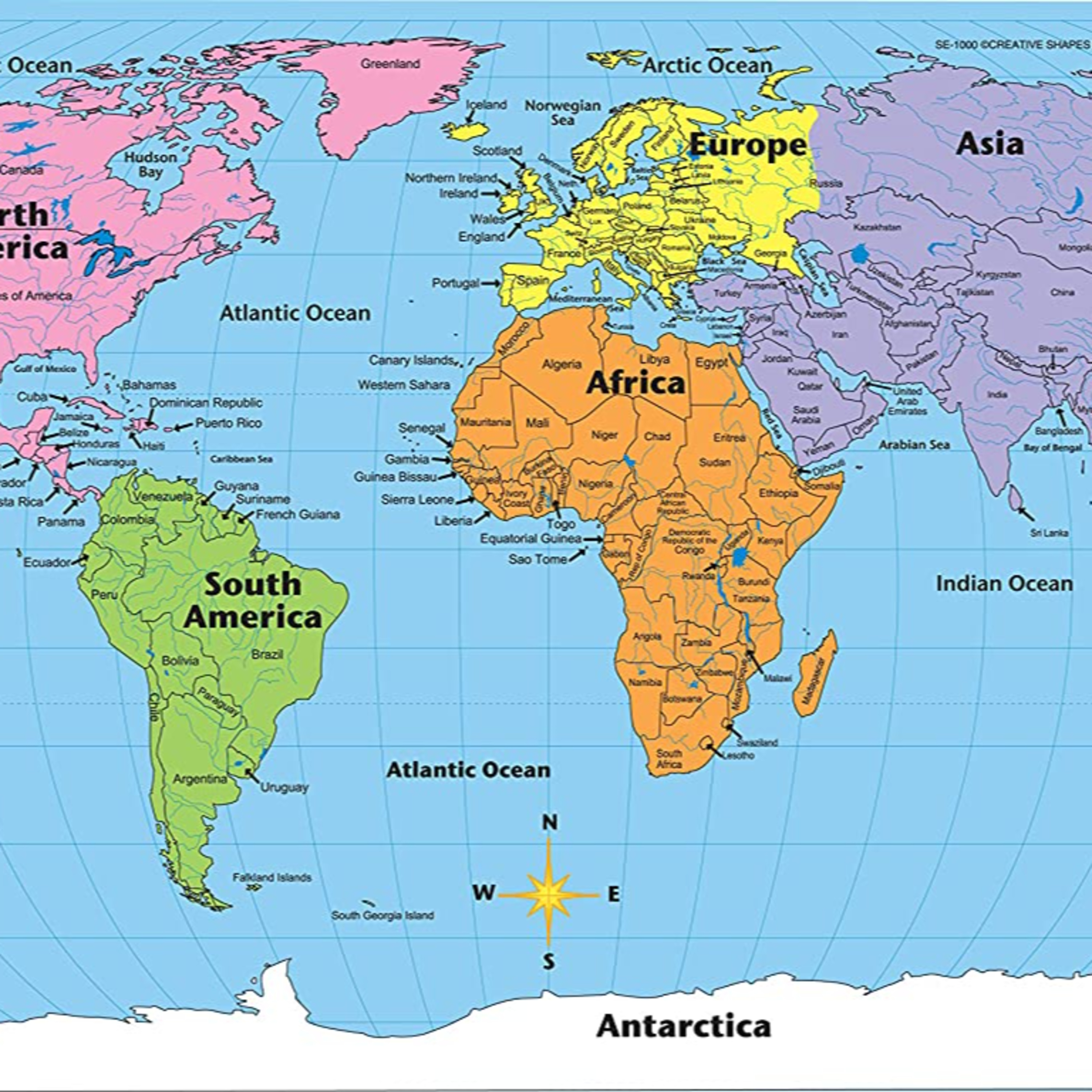 Revision On Geography of The world 1