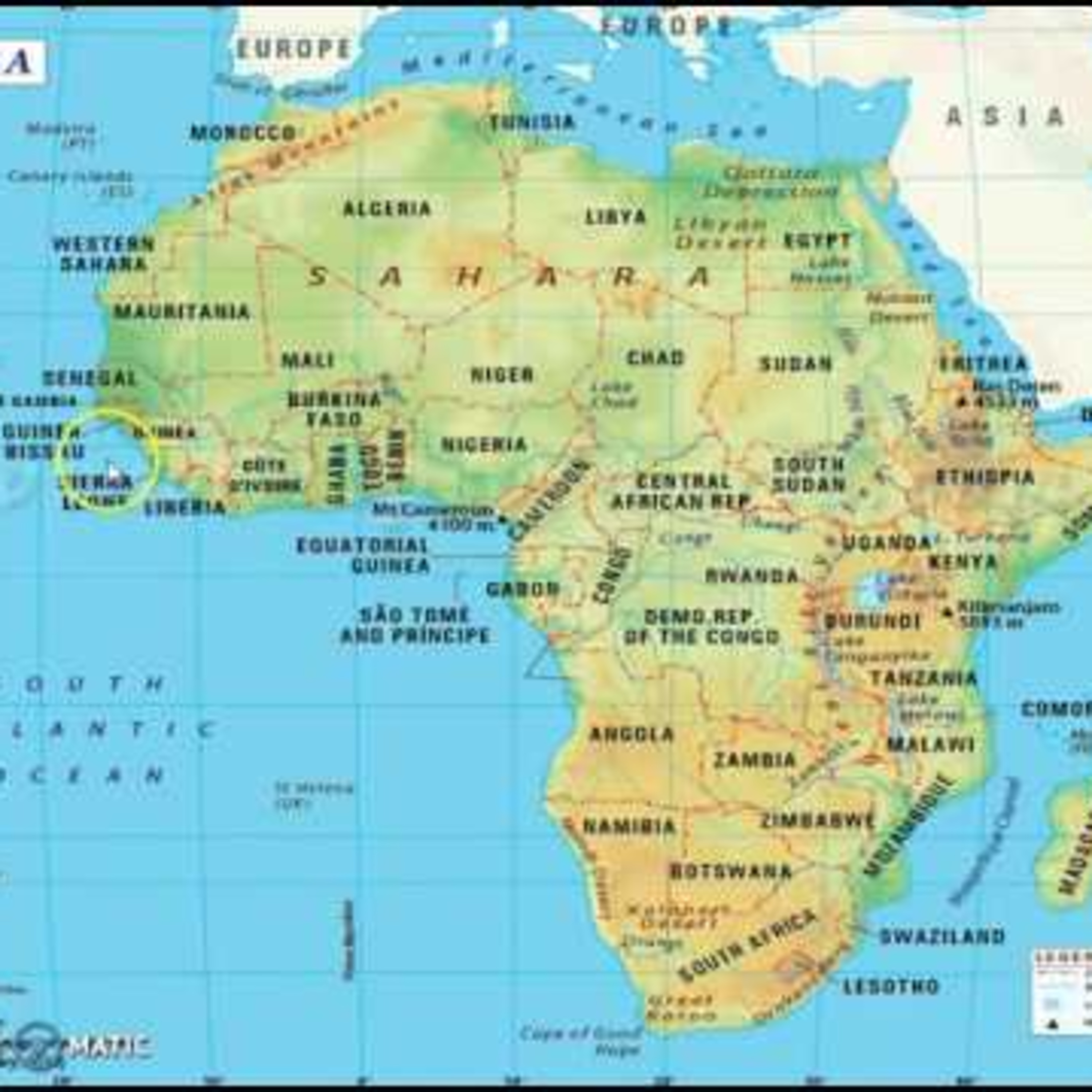 Revision on Geography of Africa
