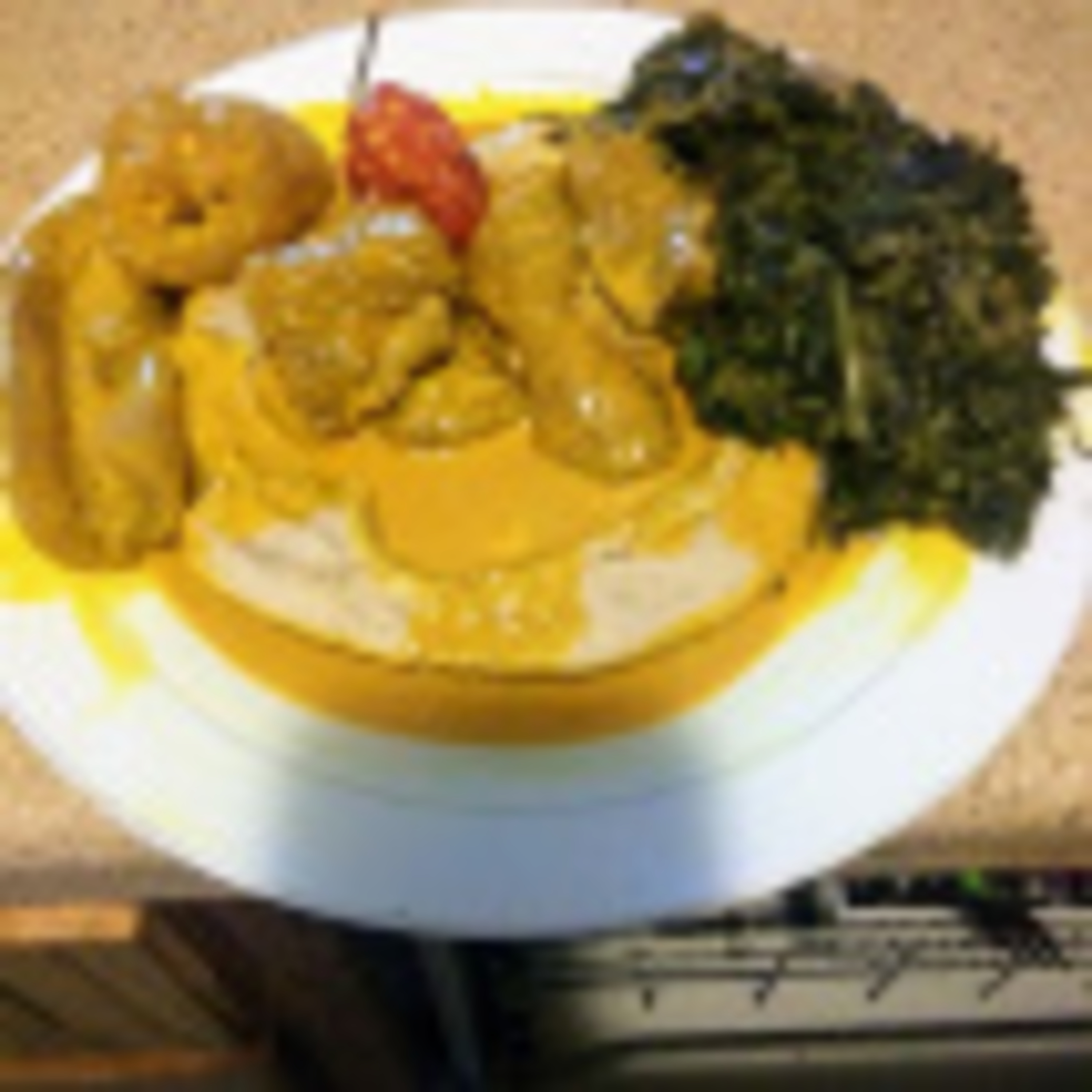 African Traditional Dish, Achu and Yellow Soup