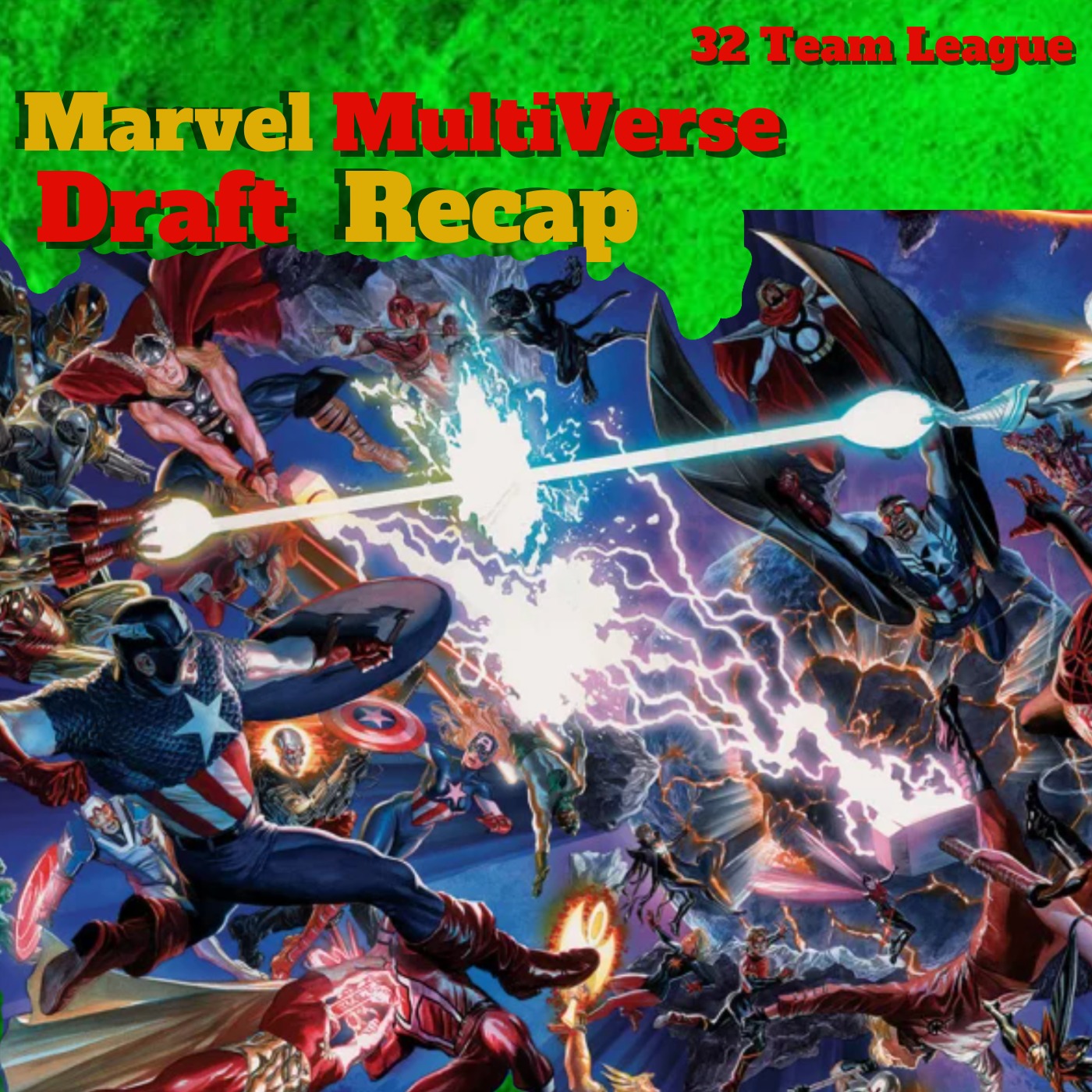 Marvel MultiVerse of Madness 32 Team League Draft Recap