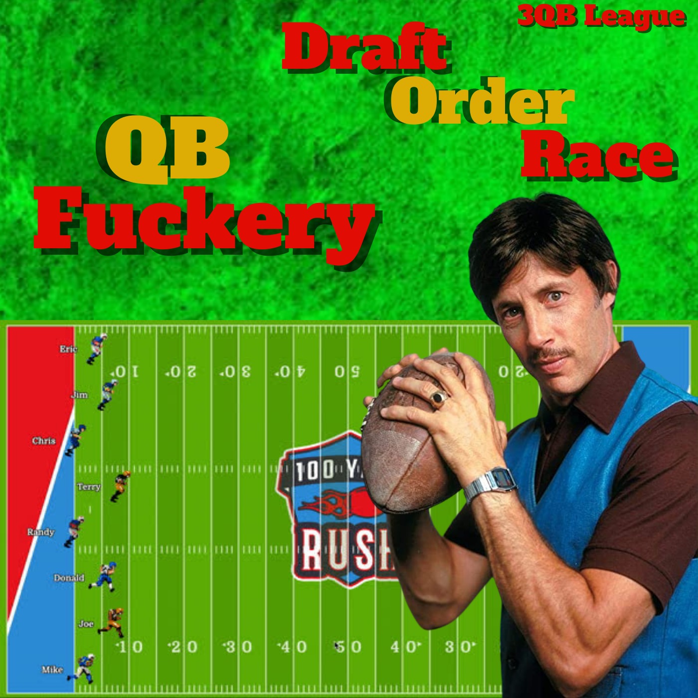 QB Fuckery League Draft Order Race, 3QB League Image