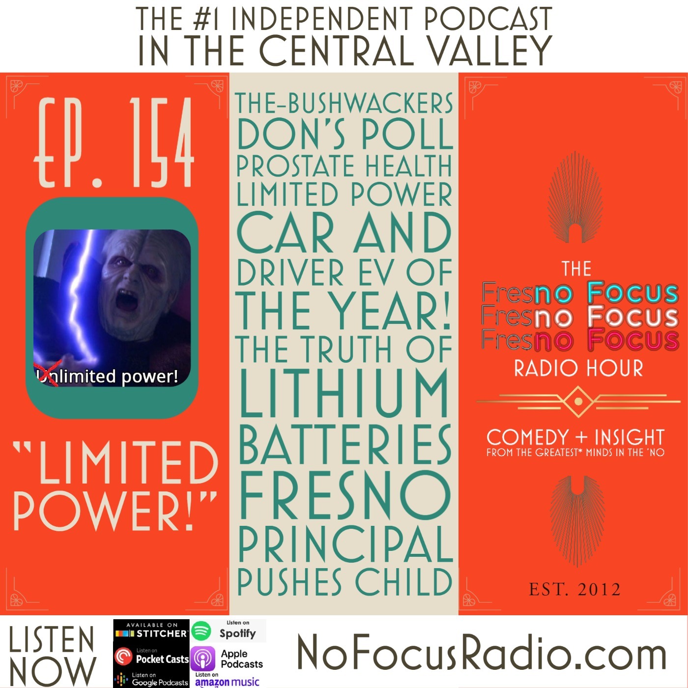 The no Focus Radio Hour Ep 154: “Limited Power!" episode artwork
