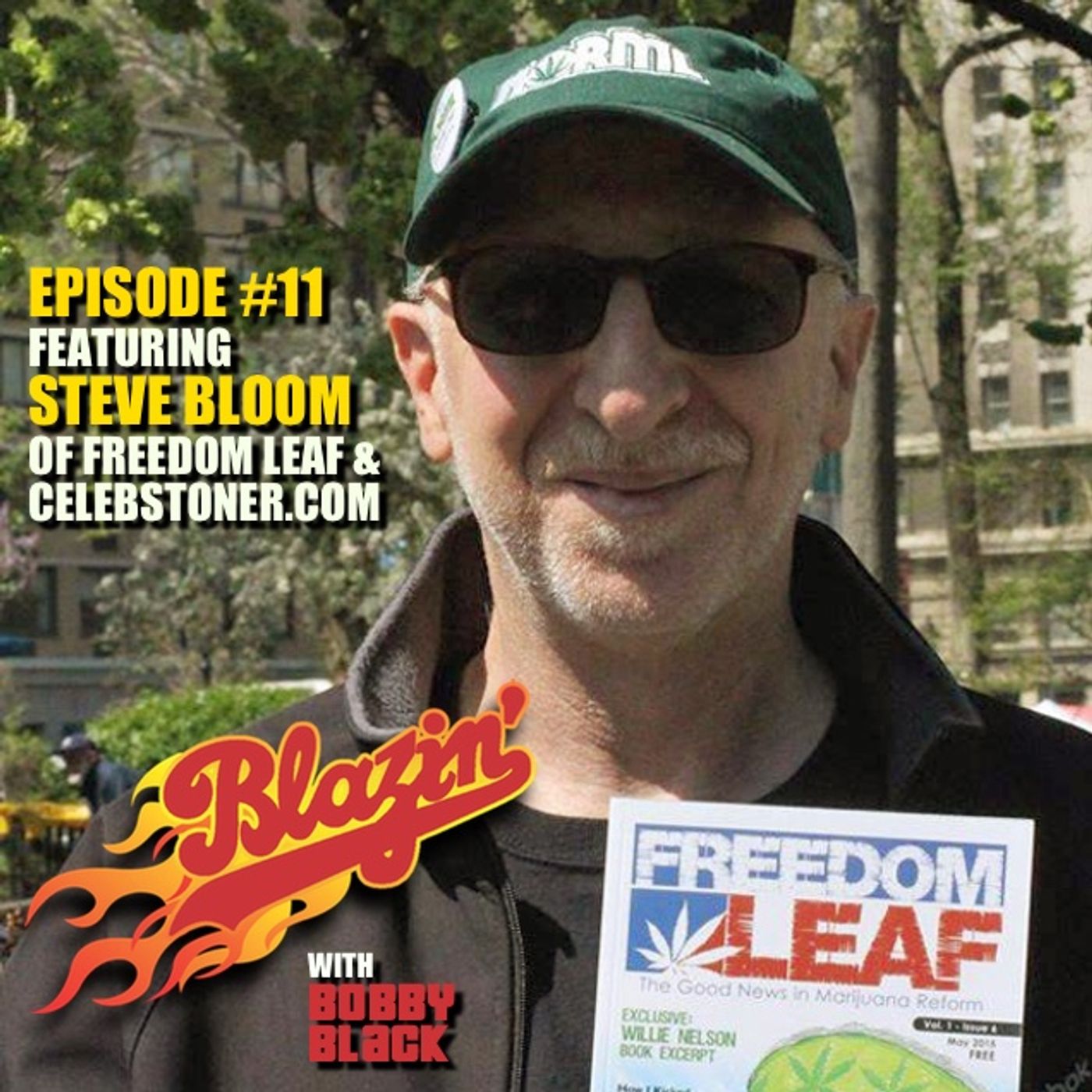 Episode 11:  Steve Bloom (Celebstoner.com, Freedom Leaf Magazine) episode artwork