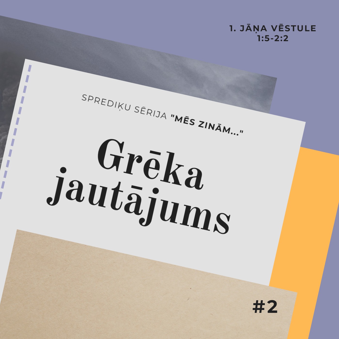 "Grēka jautājums" - 1. Jāņa 1:5-2:2 (11.09.2022.) episode artwork