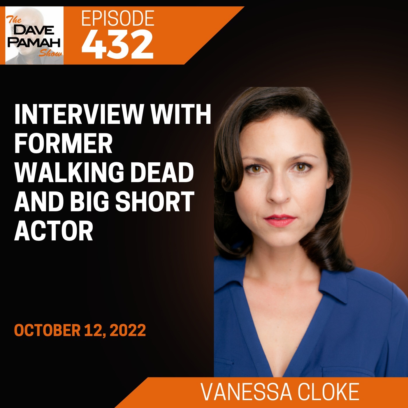 Interview with former Walking Dead and Big Short Actor Vanessa Cloke Image