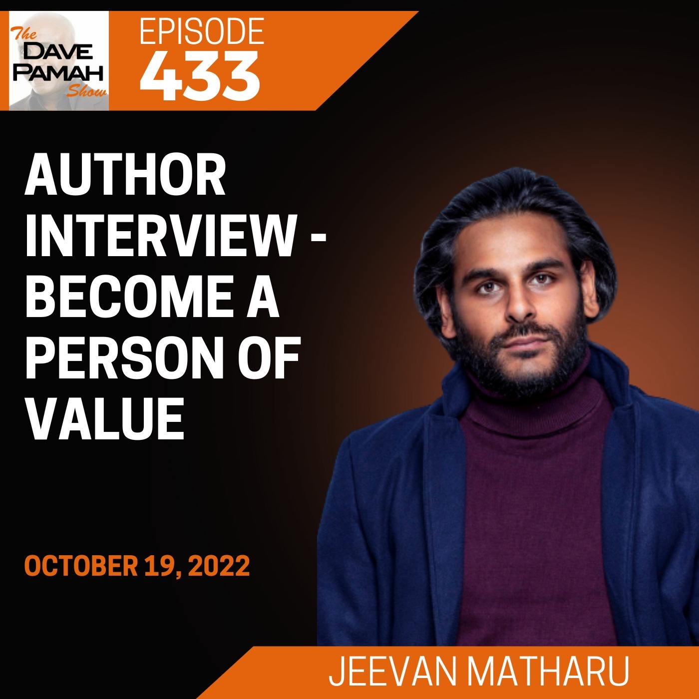 Author interview - Become a Person of Value with Jeevan Matharu Image
