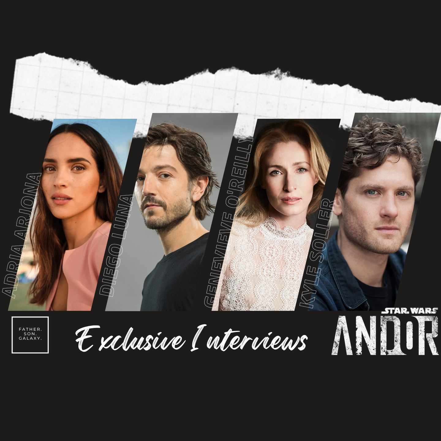 Exclusive Interview with the Cast of Star Wars: Andor episode artwork
