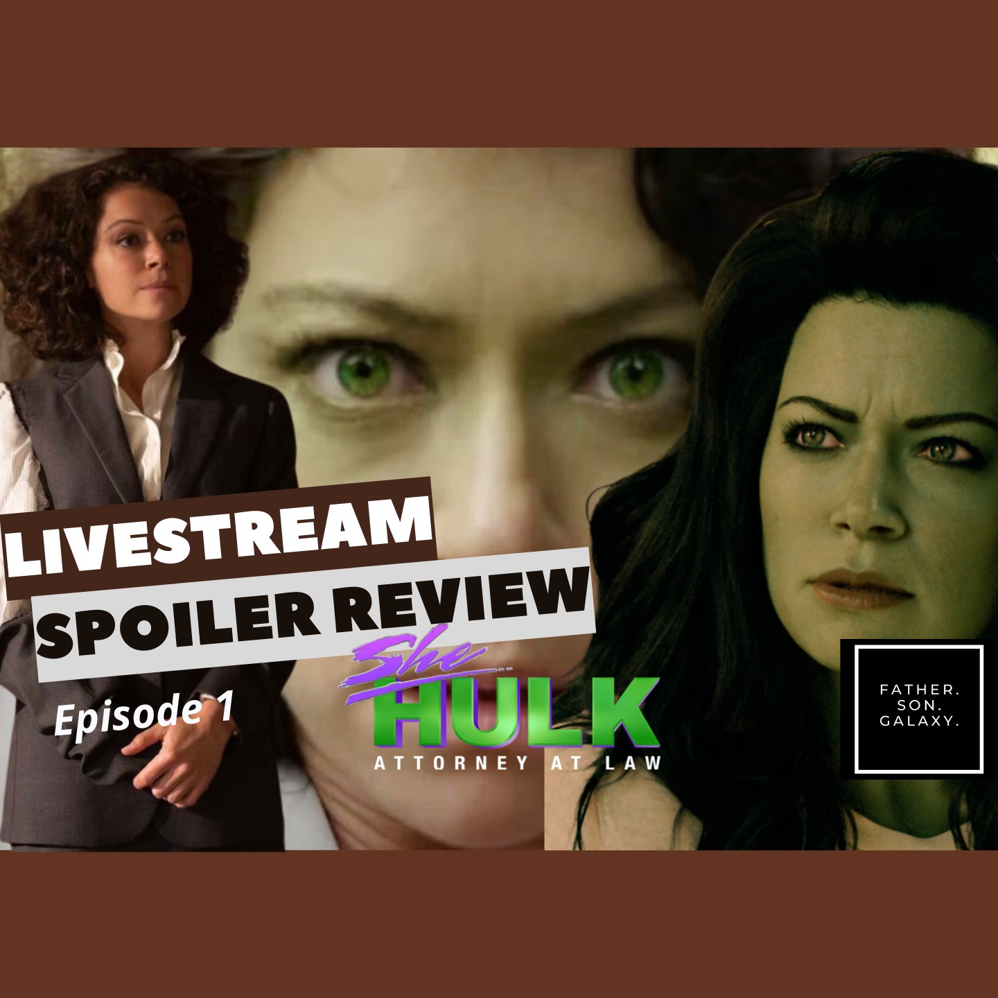 Star Wars/Marvel Weekly Livestream Chat: She Hulk, Episode 1 episode artwork