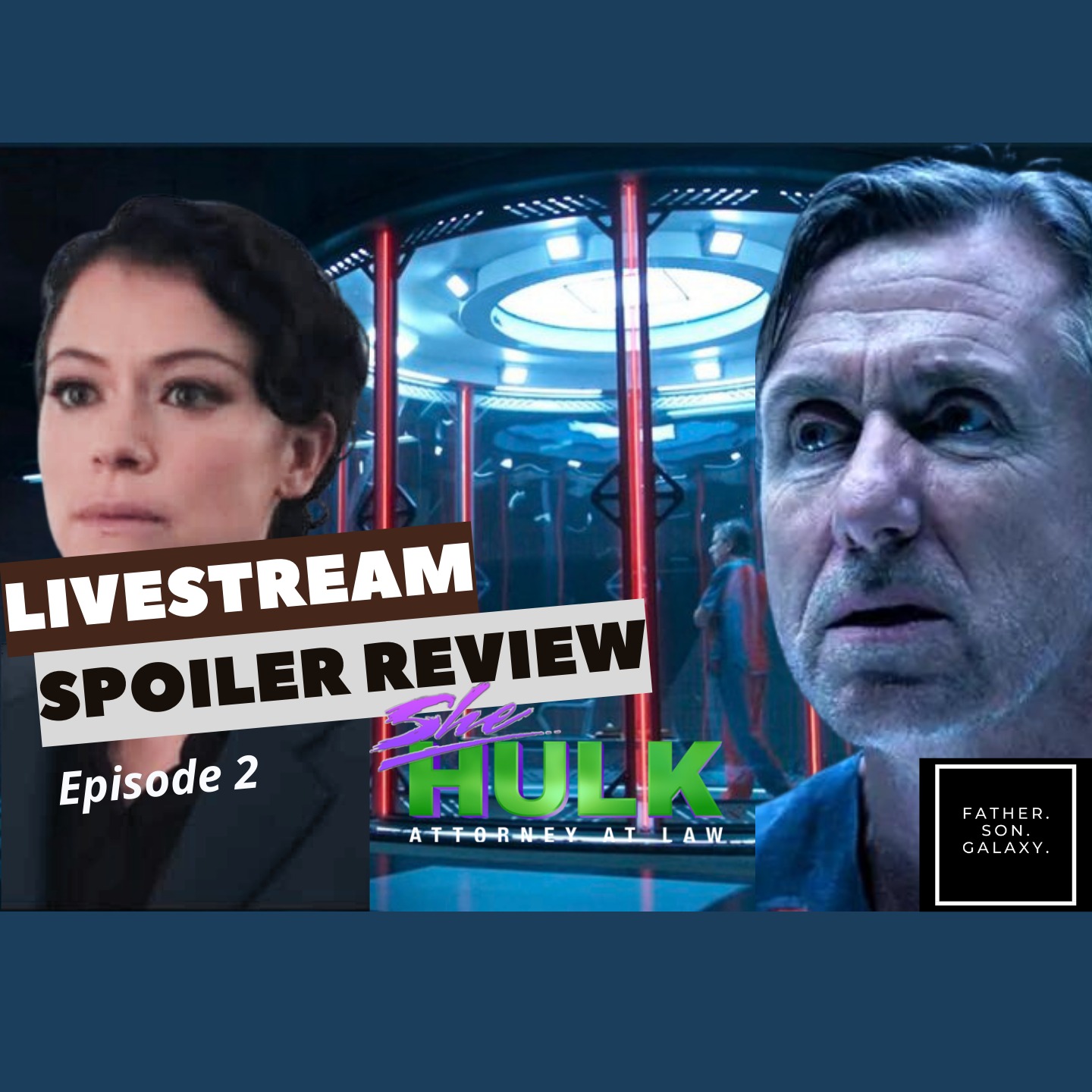 Star Wars/Marvel Weekly Livestream Chat: She Hulk, Episode 2 episode artwork