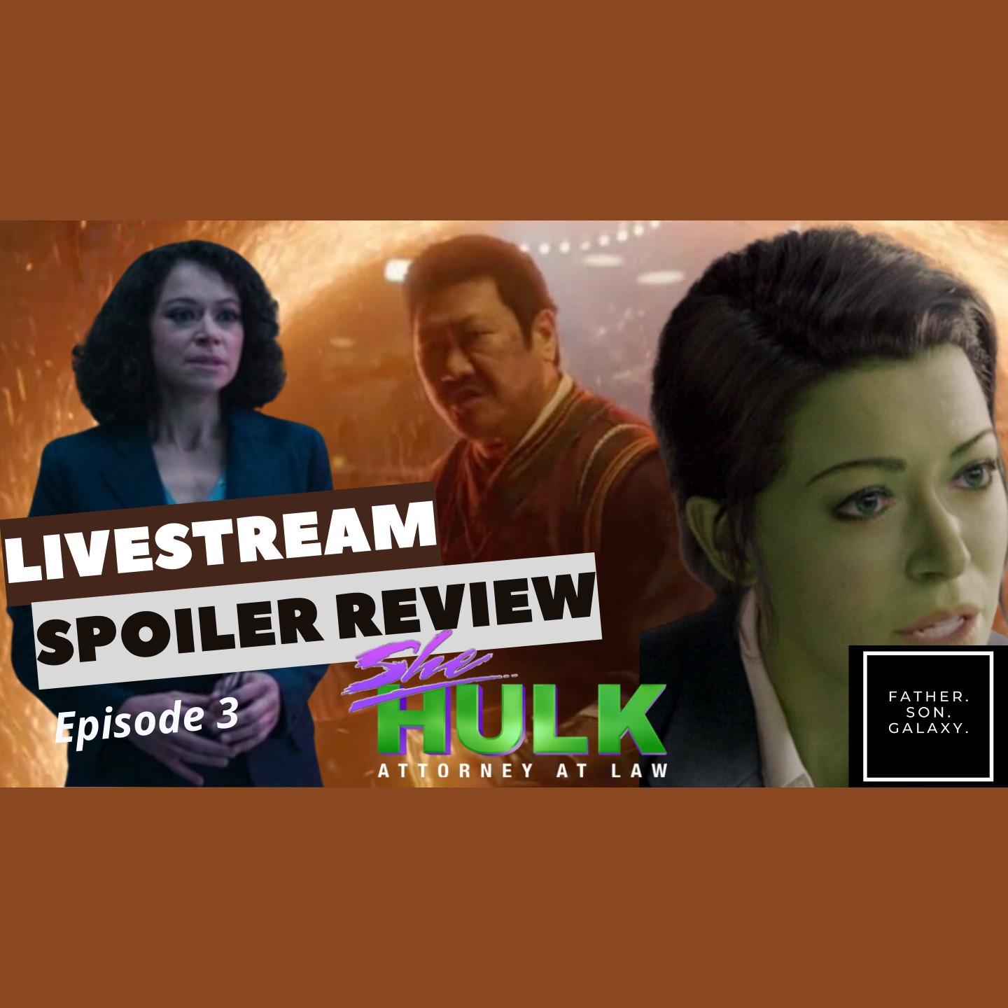 Star Wars/Marvel Weekly Livestream Chat: She Hulk, Episode 3 episode artwork