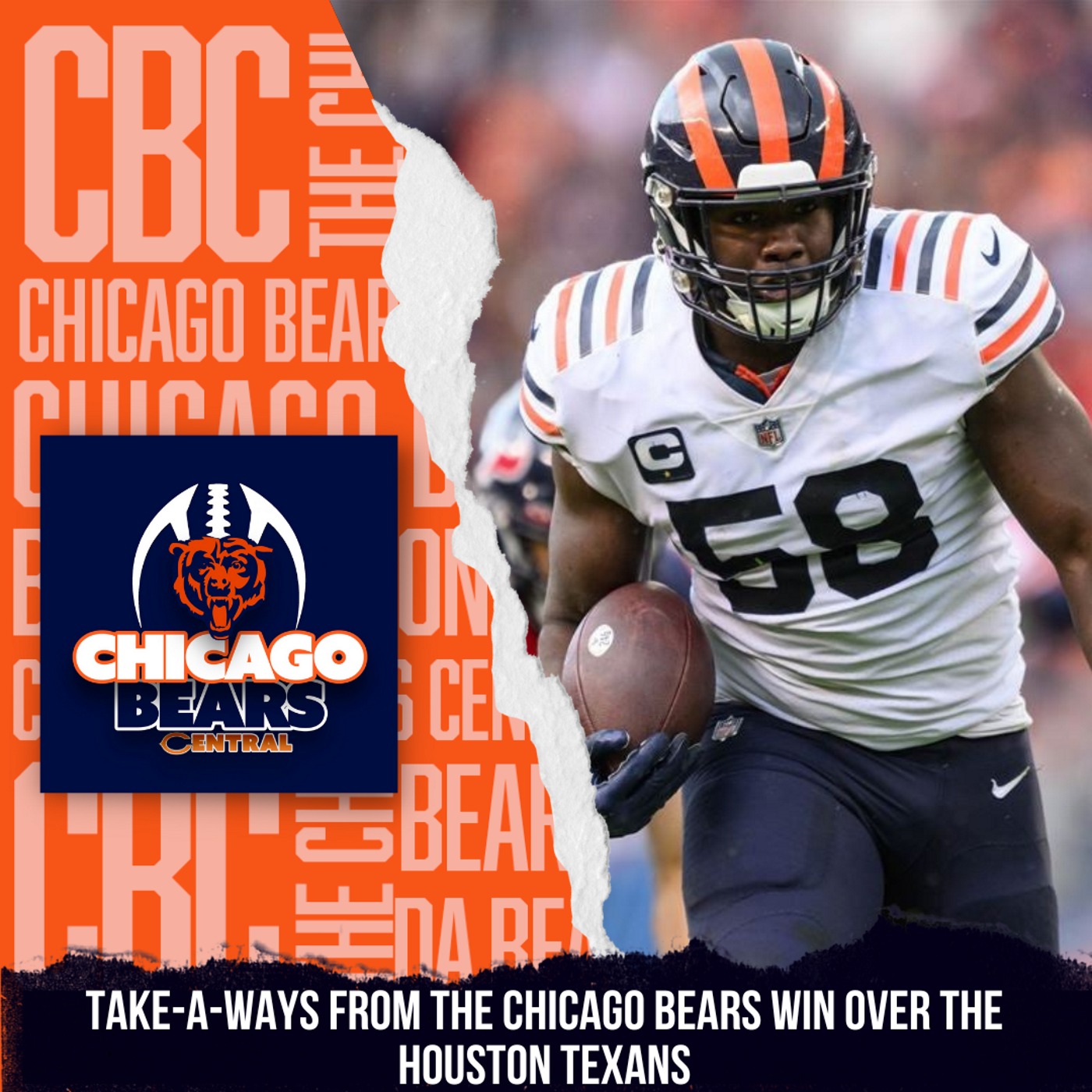 Take-A-Ways As Roquan Smith & Kahlil Herbert Lead The Bears To Victory Over The Houston Texans