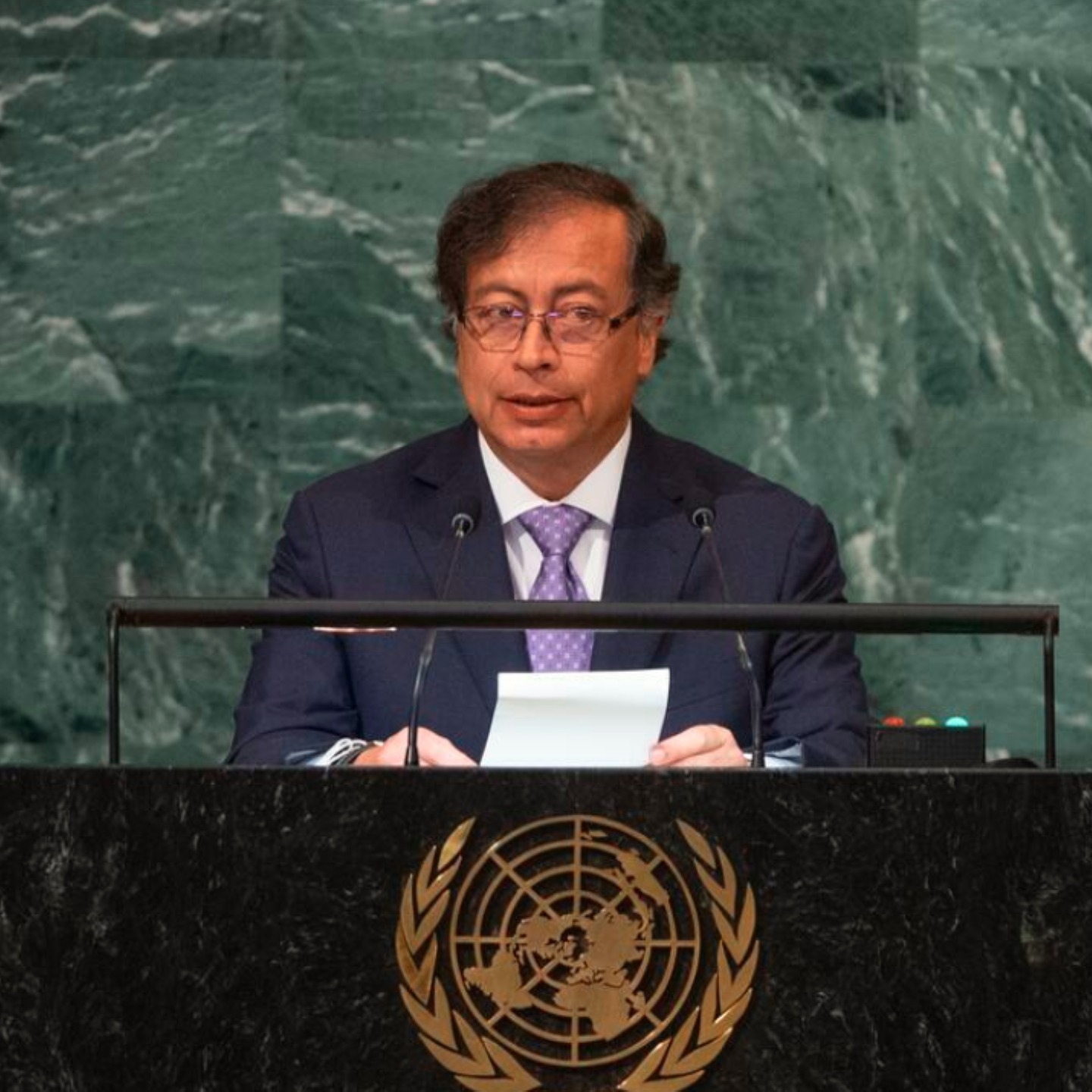 Gustavo Petro at the United Nations:  
