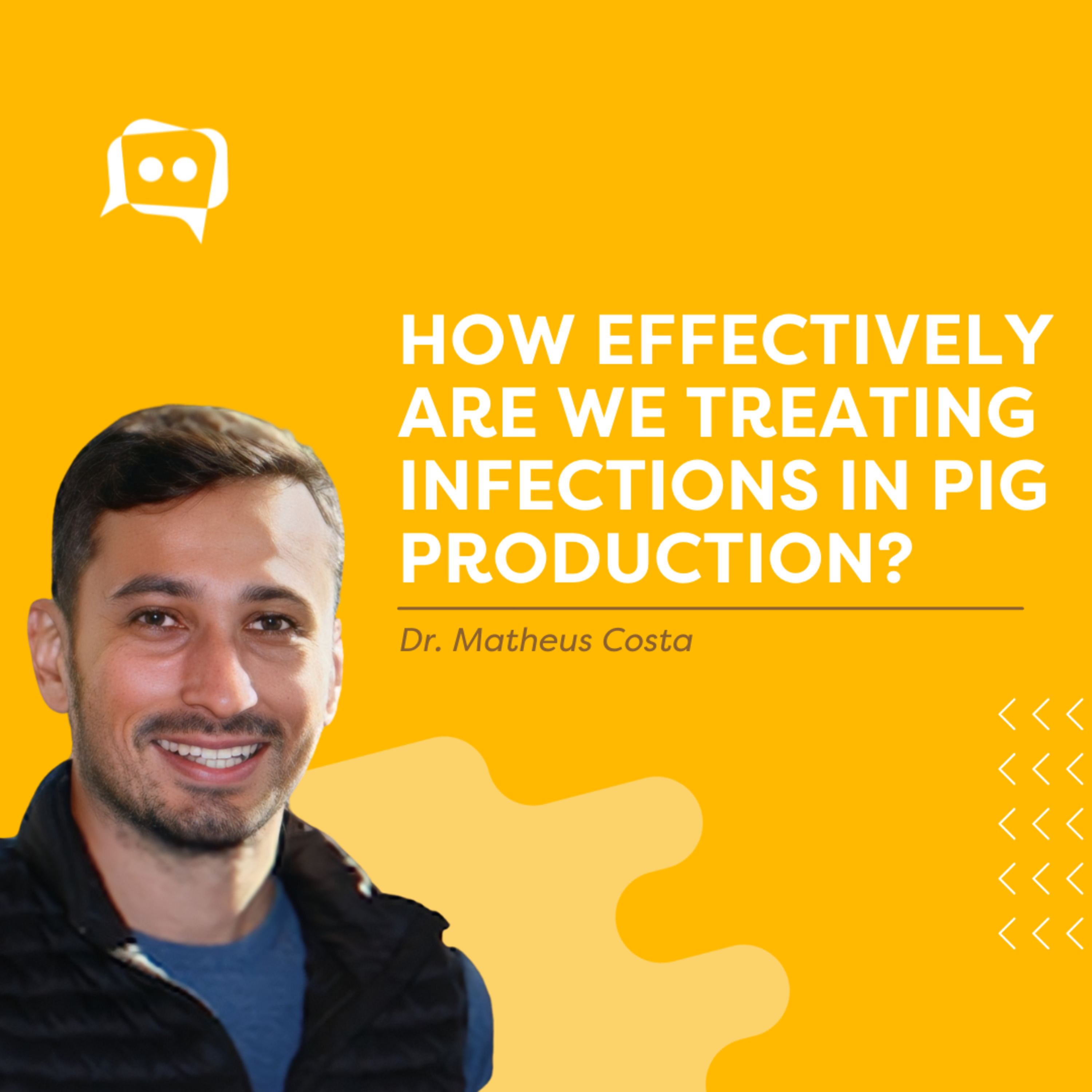 #SHORTS: How effectively are we treating infections in pig production? With Dr. Matheus Costa