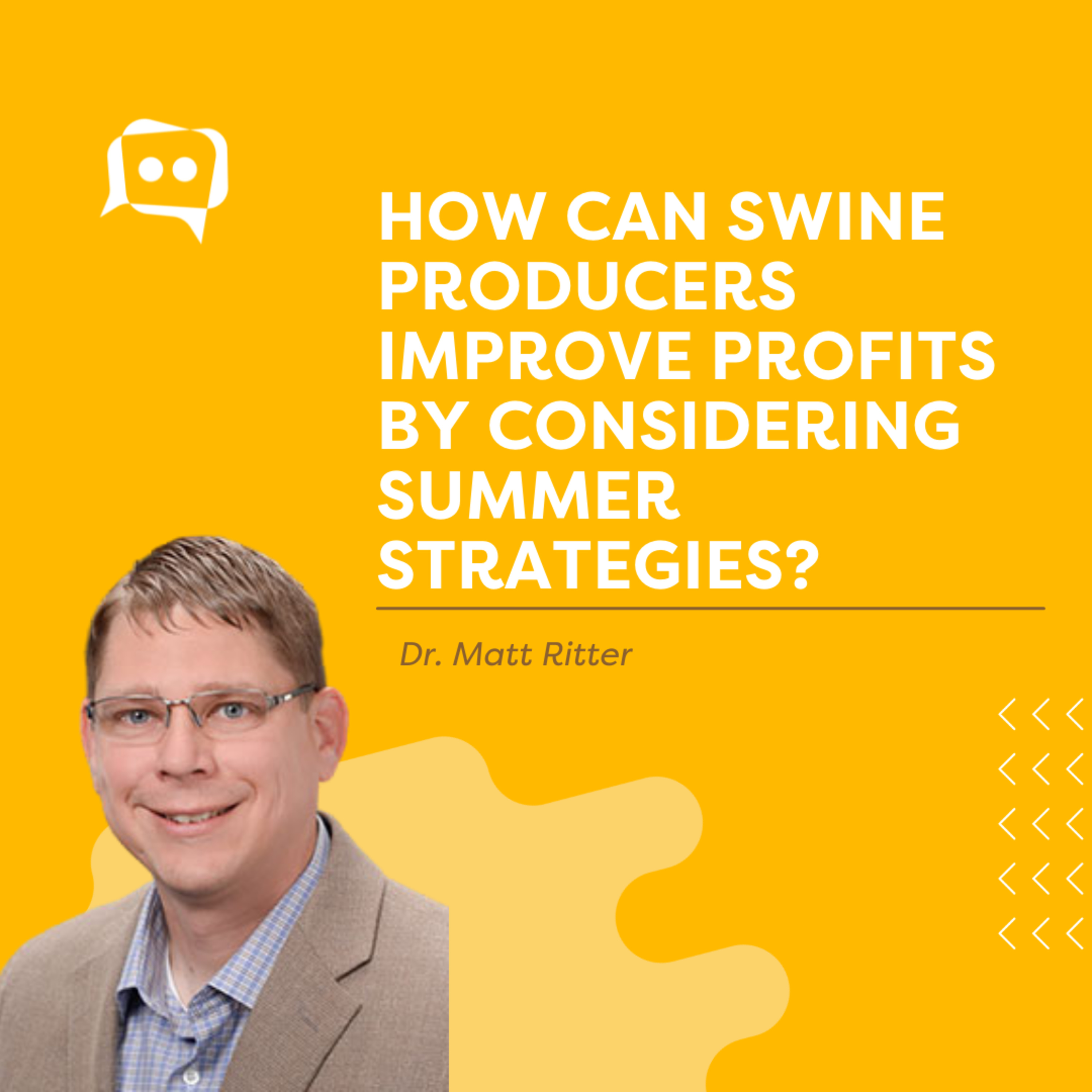 #SHORTS: How can swine producers improve profits by considering summer strategies? With Dr. Matt Ritter