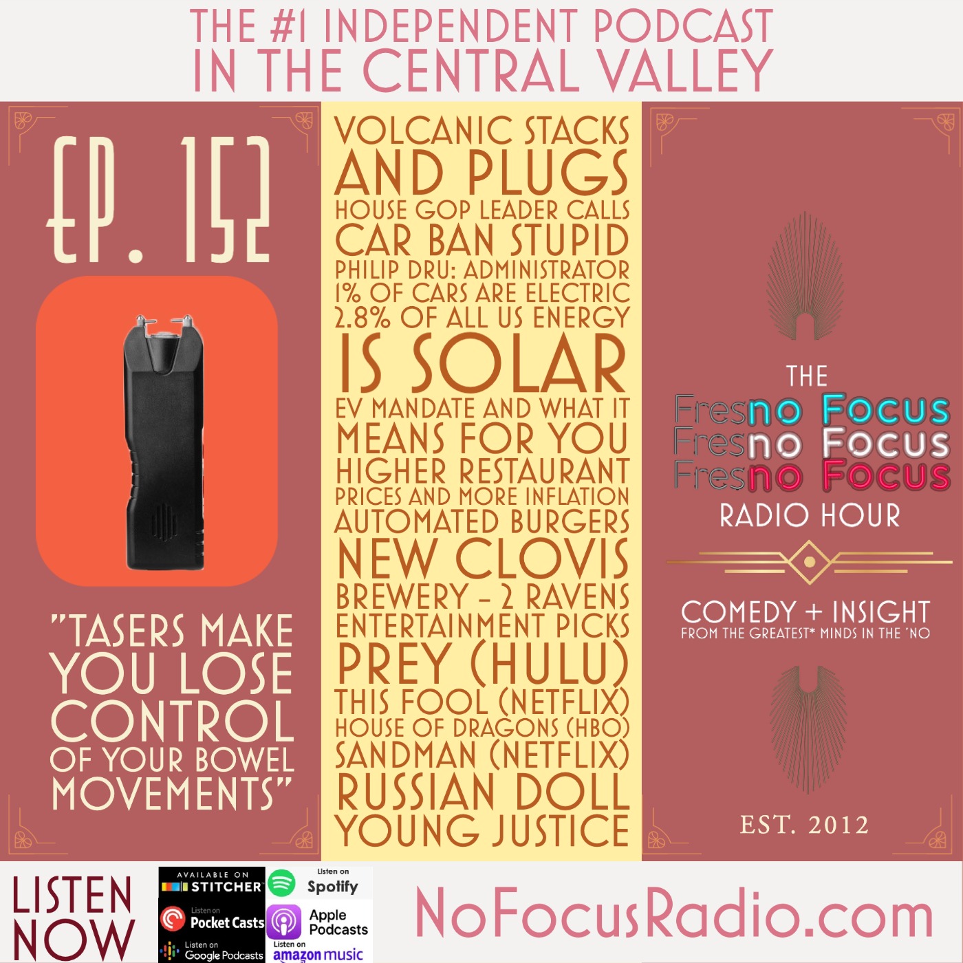 The No Focus Radio Hour: Fresno and Beyond since 2012 - Podcast