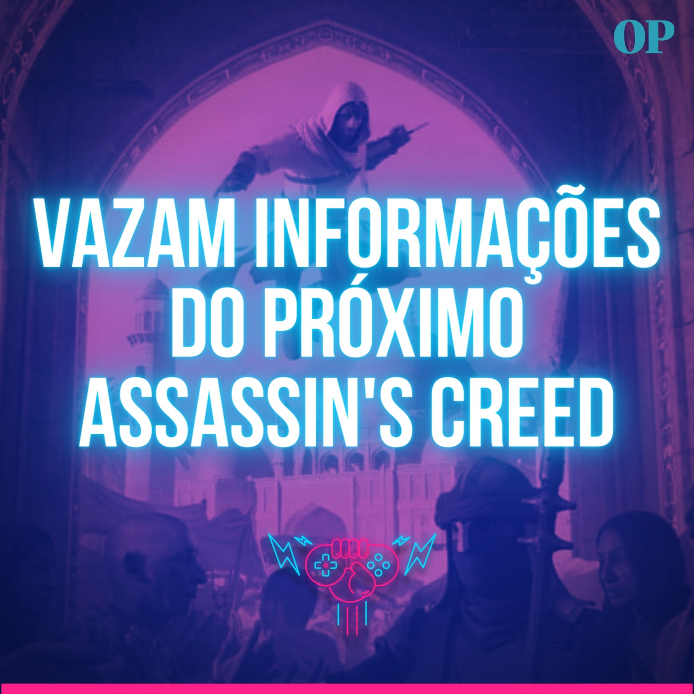 #130 - Vaza próximo Assassin's Creed, SNK e Capcom juntas novamente, Sony compra parte dos donos de Elden Ring e Diablo e CoD vão pro Game Pass episode artwork