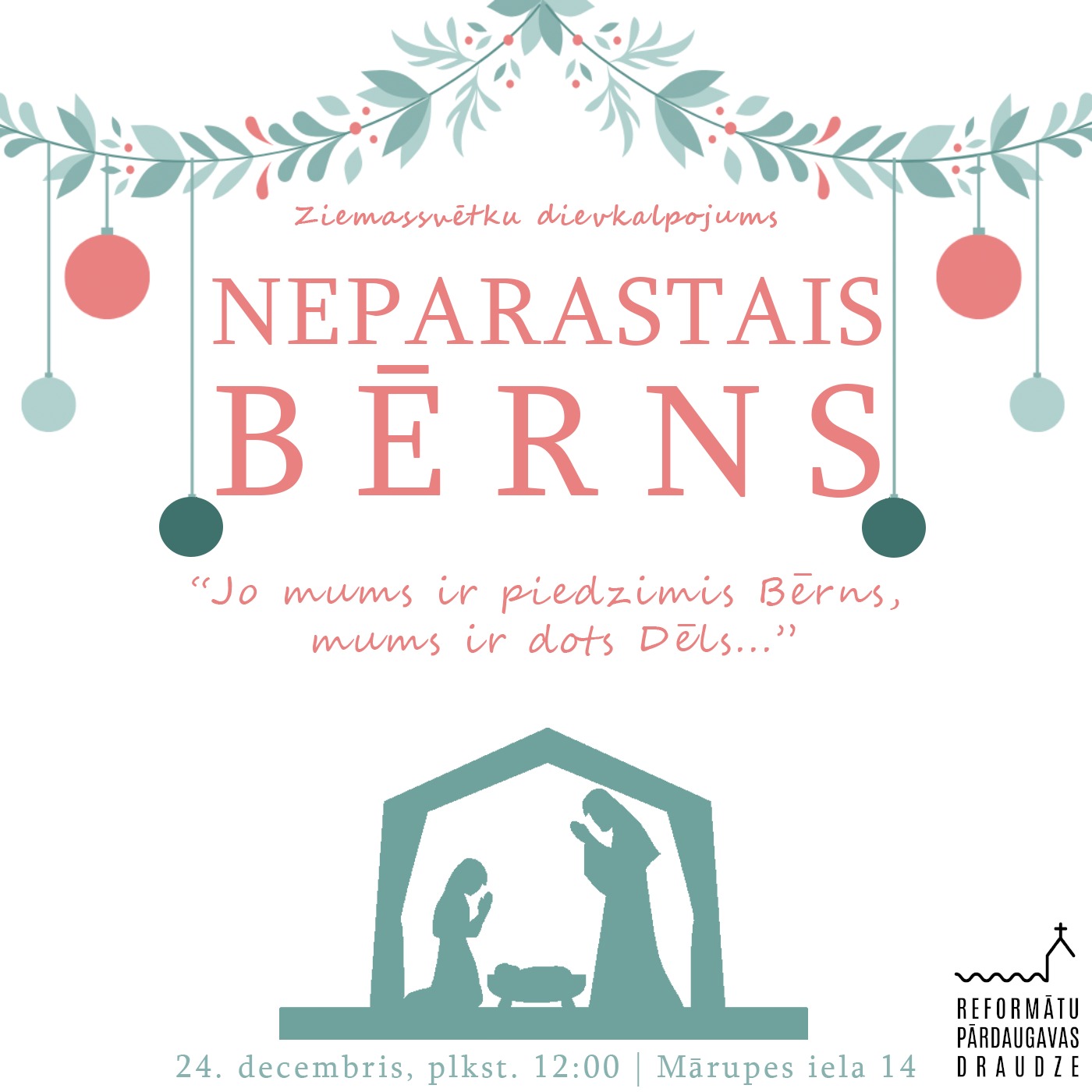 "Neparastais Bērns" - Lūkas 2:22-38 (24.12.2022.) episode artwork