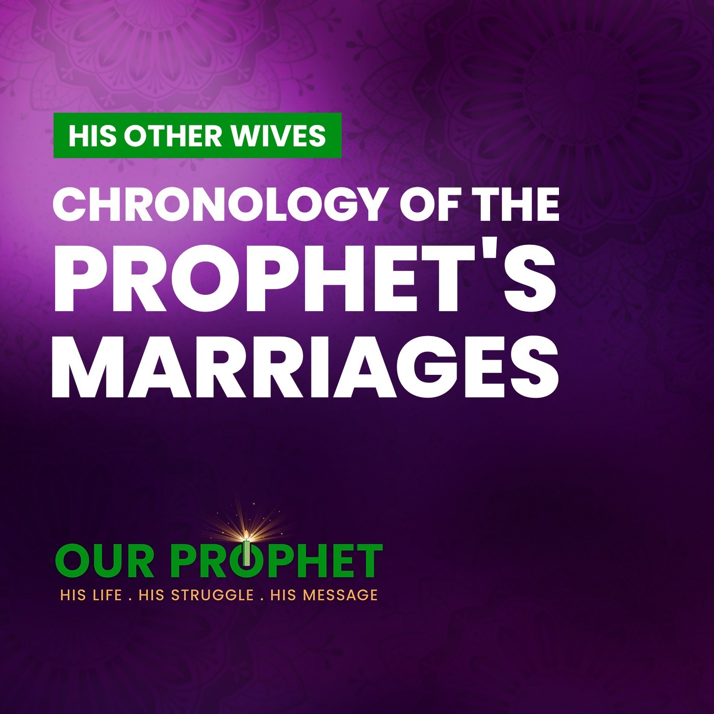 EP 179: How Many Wives Did The Prophet Have? | #OurProphet episode artwork