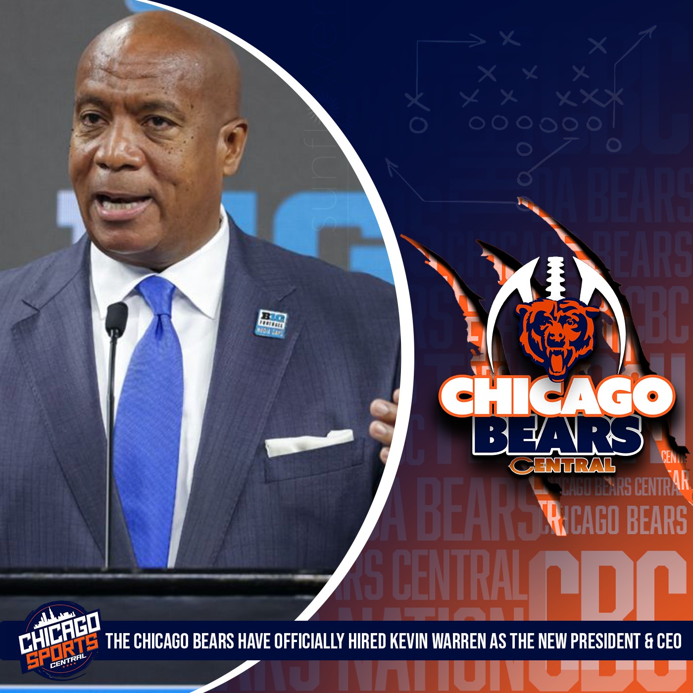 The Chicago Bears Have Officially Hired Kevin Warren As The New President & CEO