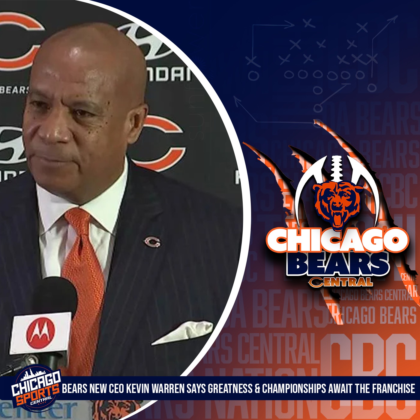 Bears New President & CEO Kevin Warren Says Greatness & Championships Ahead