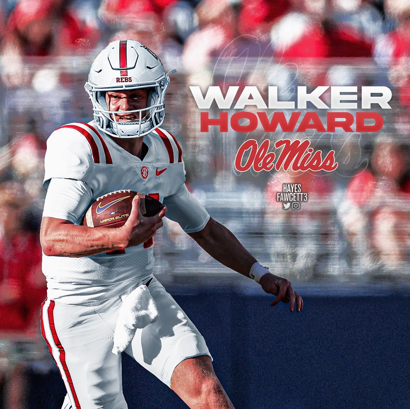 Walker Howard is in and Spencer Sanders is probably next. Let the Ole Miss QB games begin!