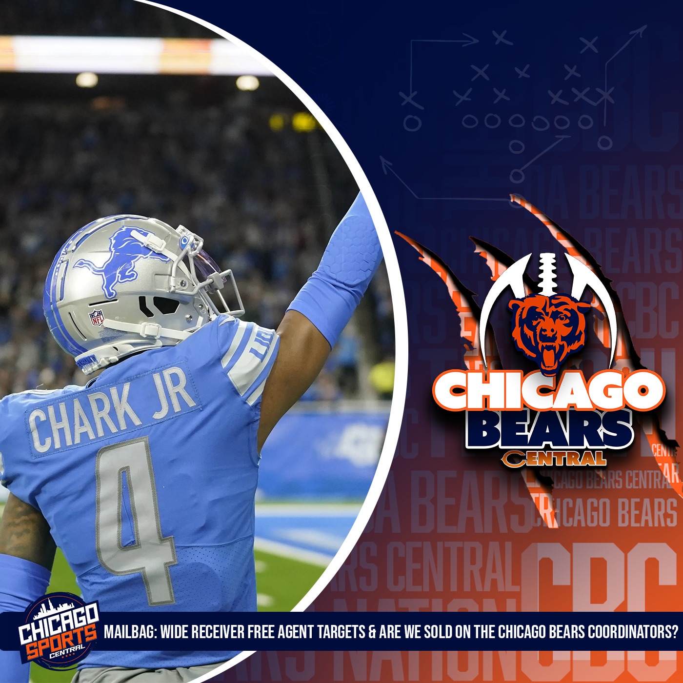 Mailbag: Wide Receiver Free Agent Targets & Are We Sold On The Chicago Bears Coordinators?