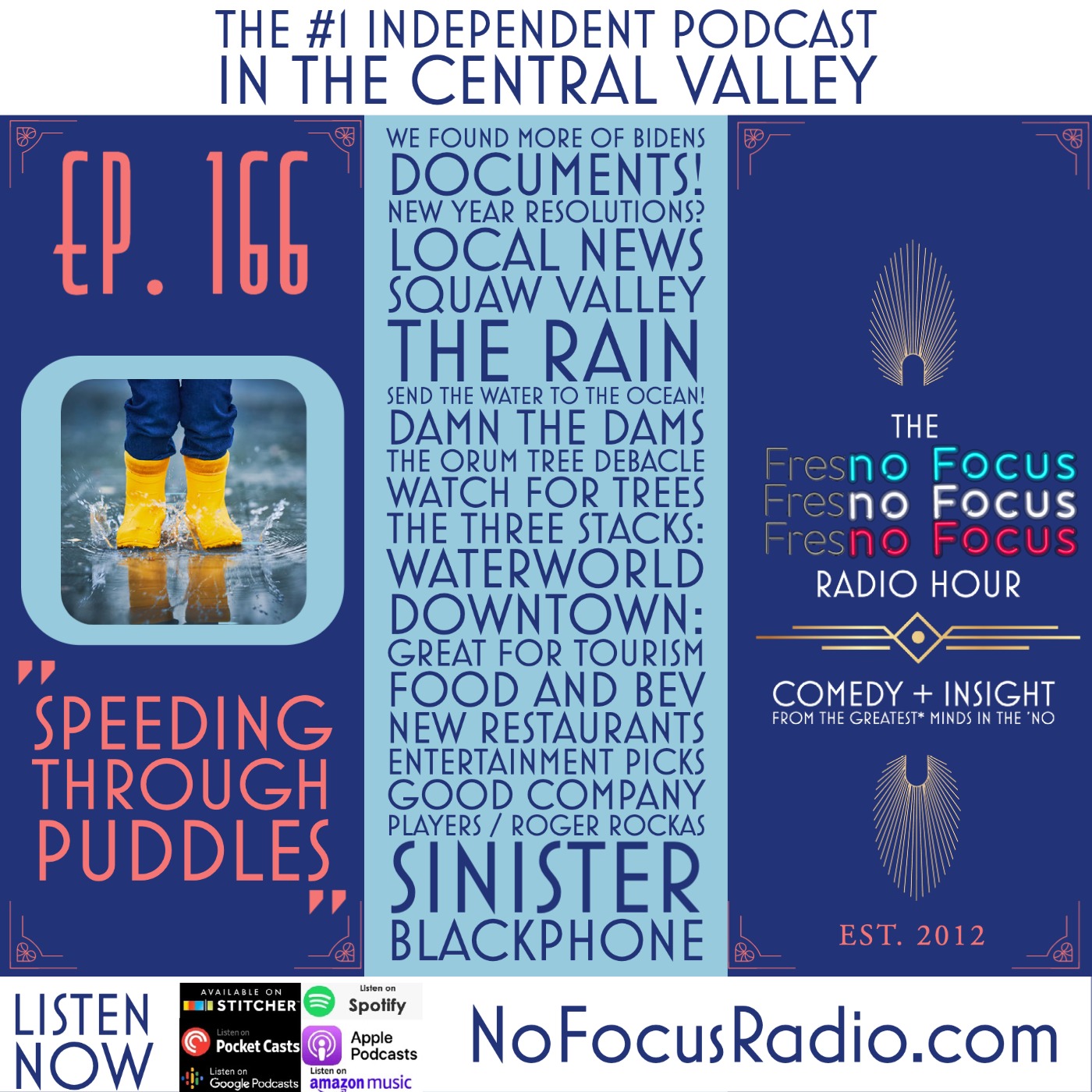 The No Focus Radio Hour: Fresno and Beyond since 2012 - Podcast