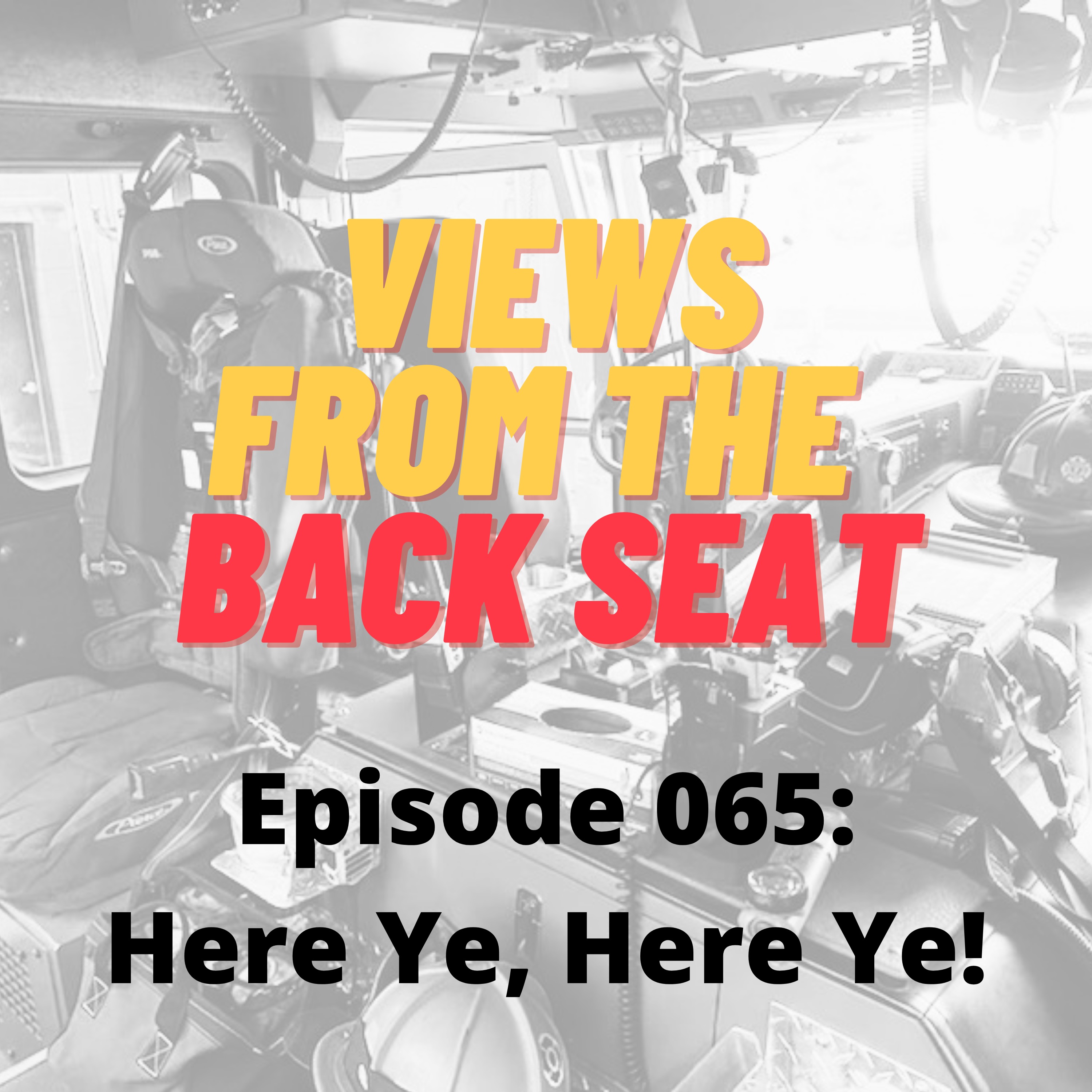 Views From The Back Seat
