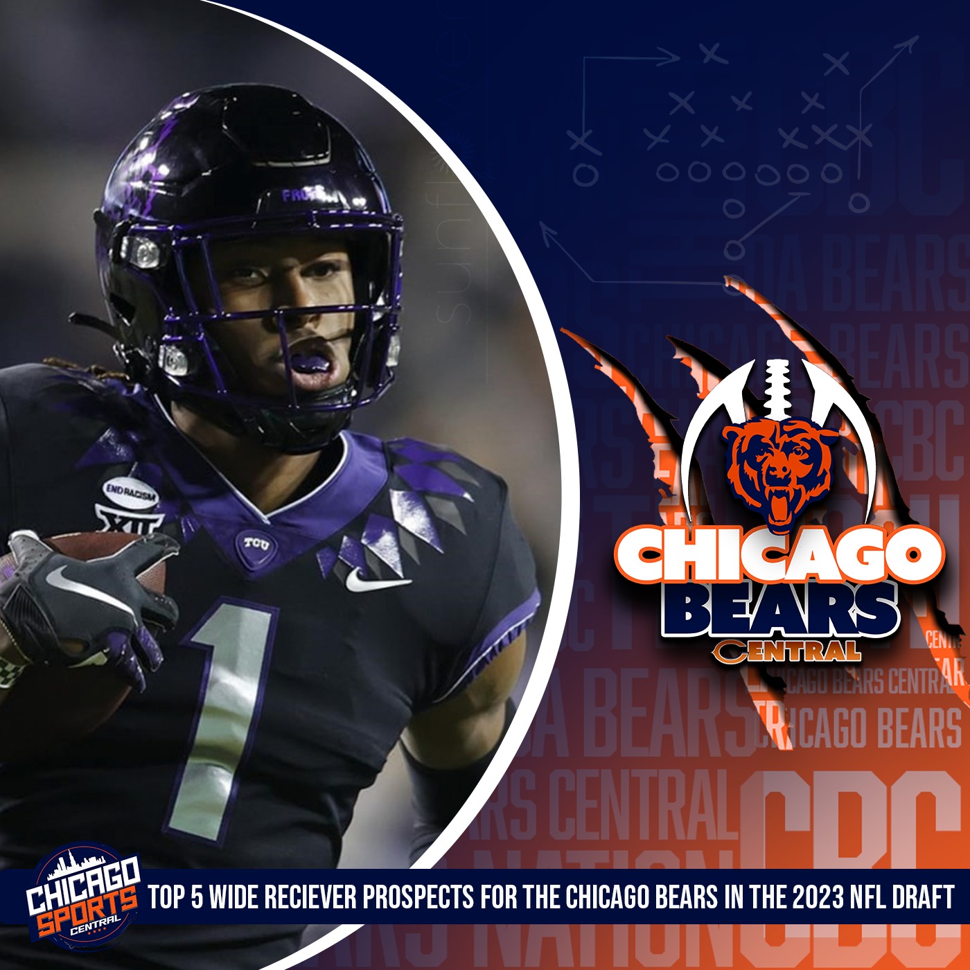 Chicago Bears Don't Want To Move Lower That A Top 4 Pick | WR Prospects In 2023 Draft
