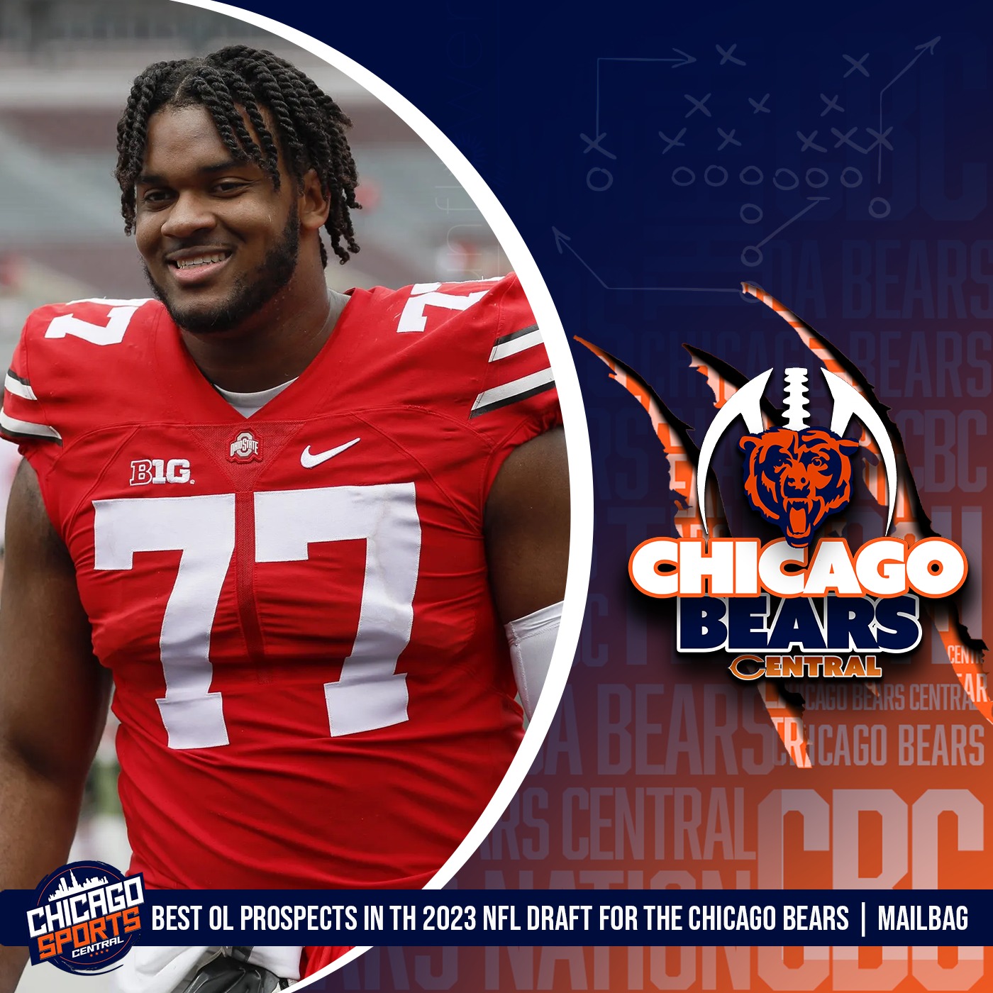 Best Offensive Linemen Prospects In Th 2023 NFL Draft For The Chicago Bears | Mailbag