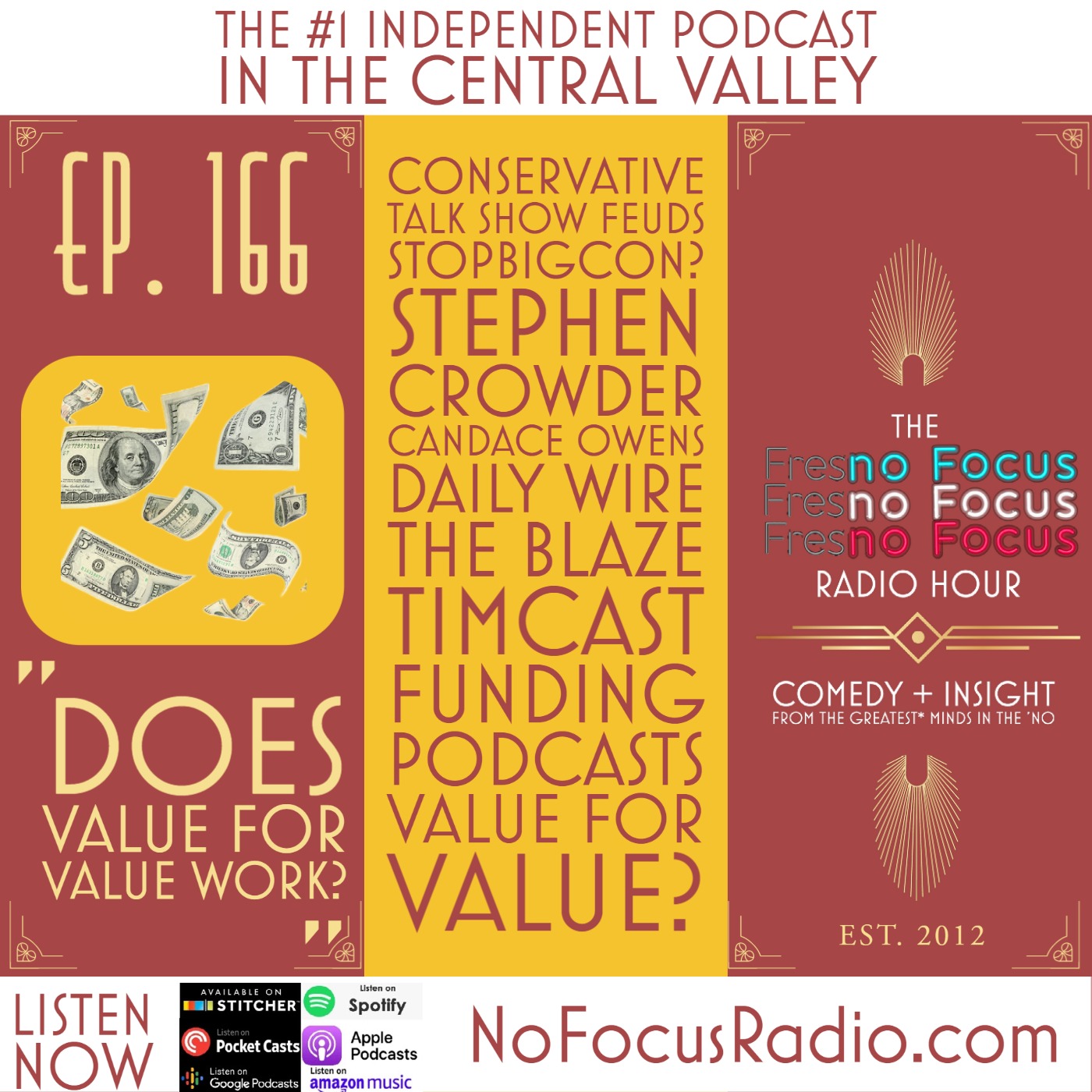The no Focus Radio Hour Ep 166: "Does Value for Value work?"