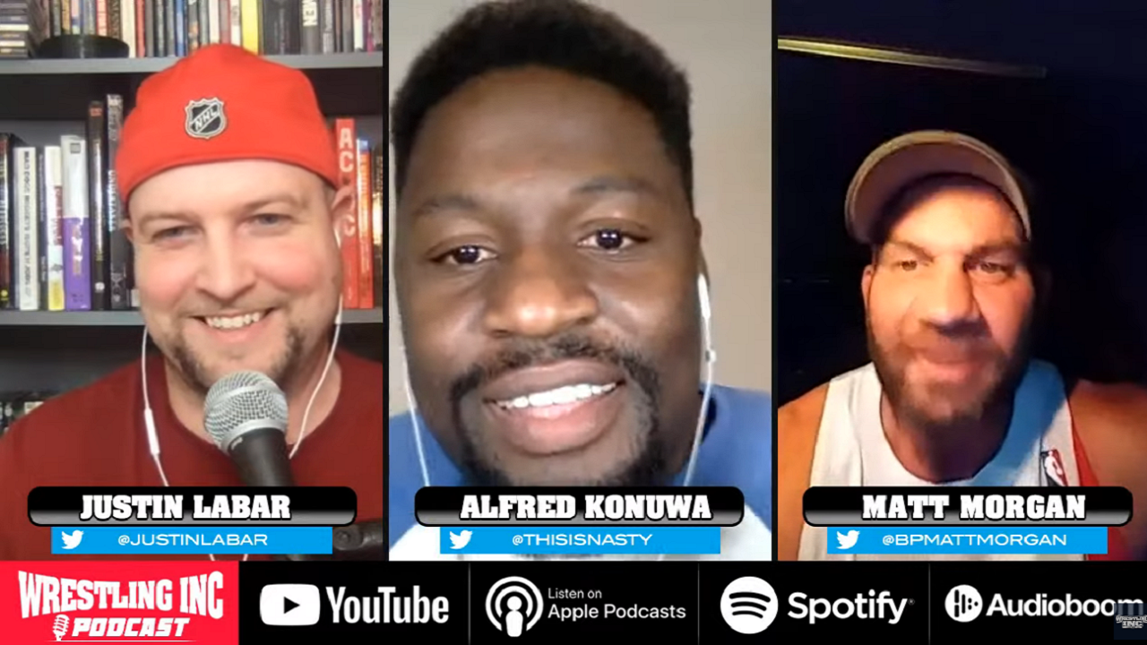 WINC Podcast (3/24): AEW Dynamite And WWE NXT Review With Matt Morgan, WWE HOF episode artwork
