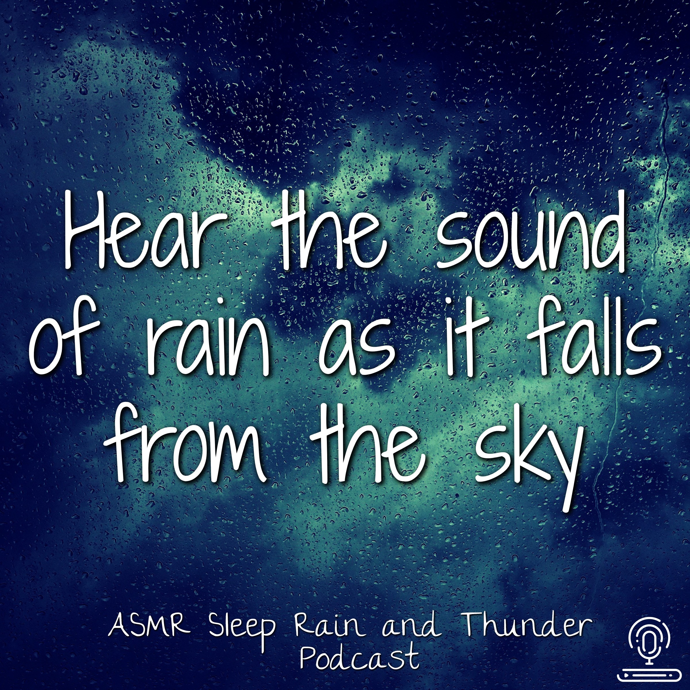 Soft Whispering Waves ASMR Sleep Rain and Thunder Podcast