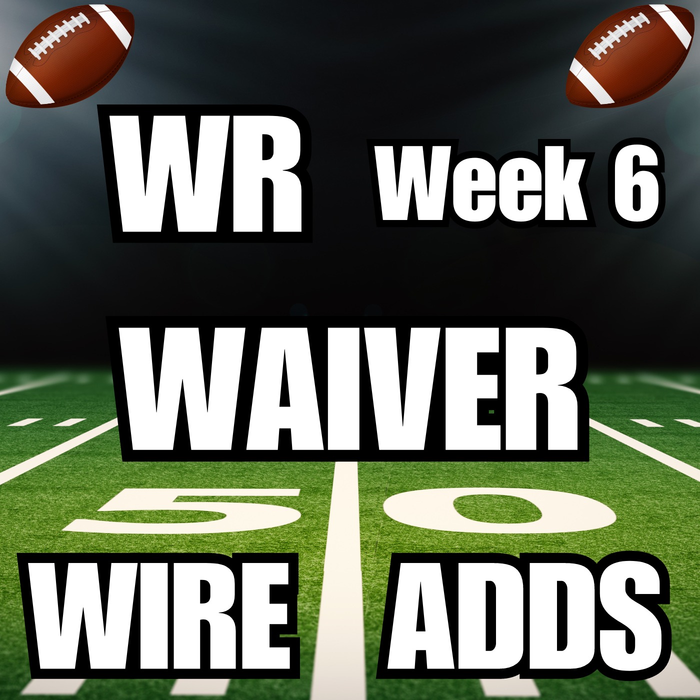 Week 6 WR Waiver Wire Adds