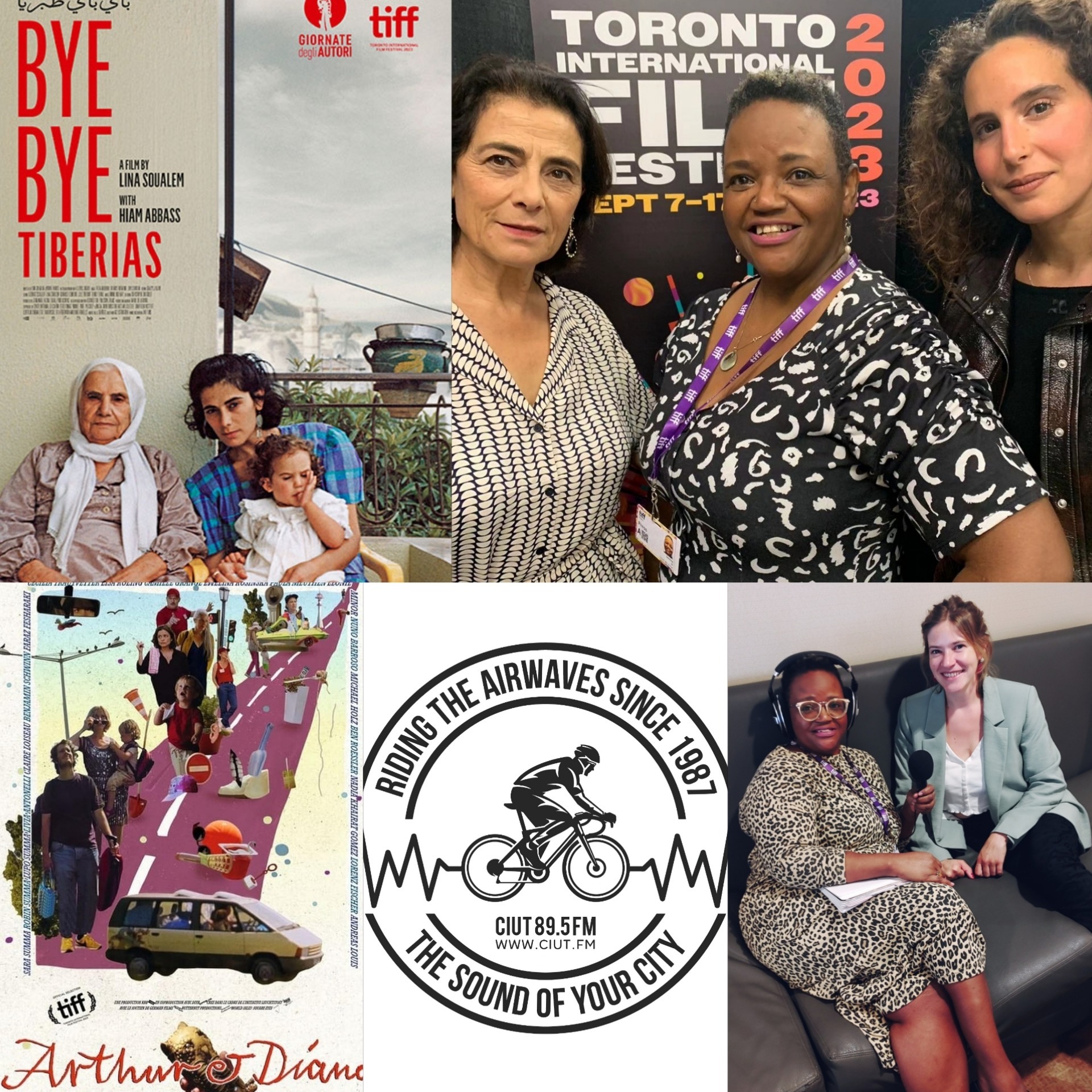 TIFF2023 Coverage: Hiam Abbas and dir Lina Soualem (Bye Bye Tiberias) + Sara Summa (Arthur and Diana)