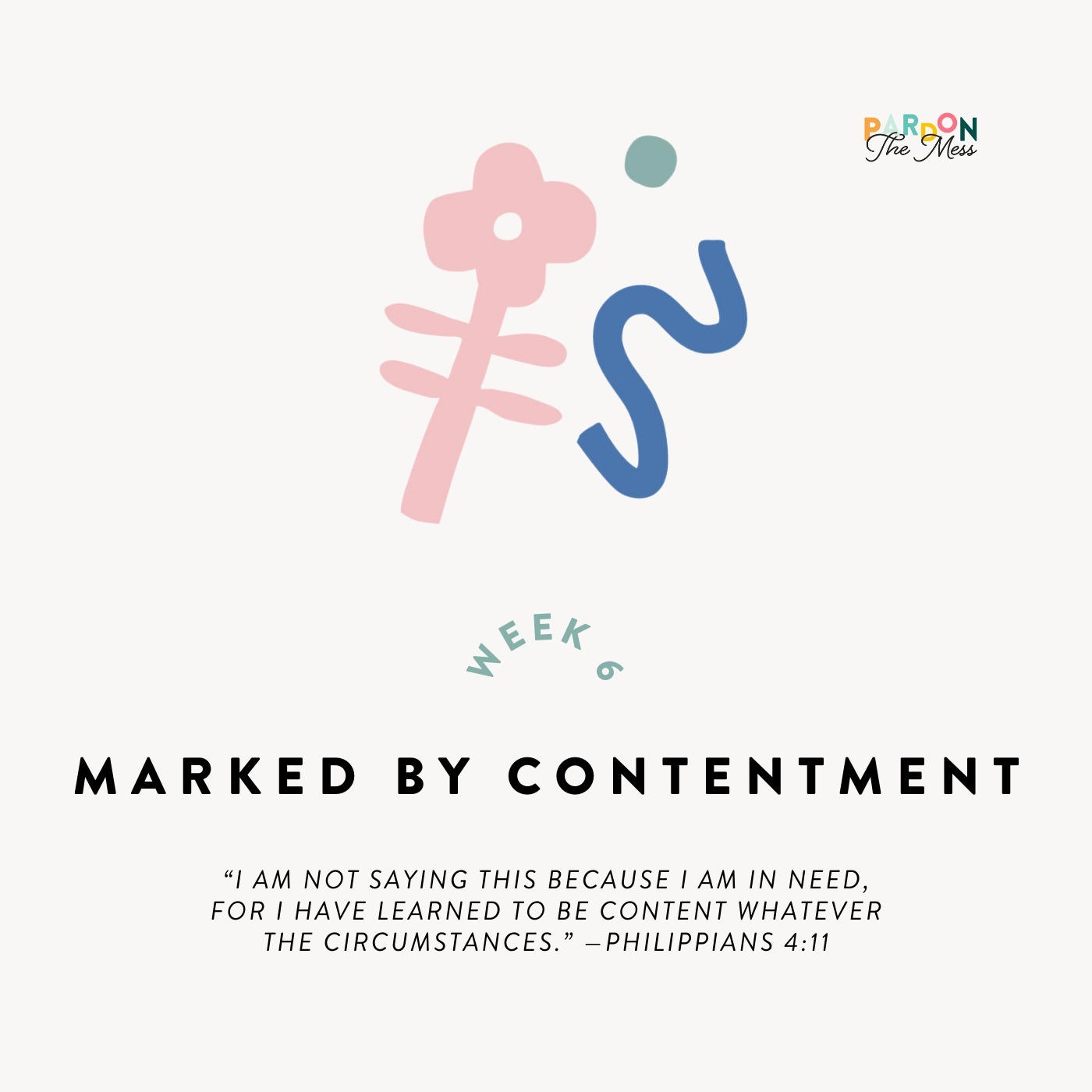 BONUS: Marked by Contentment