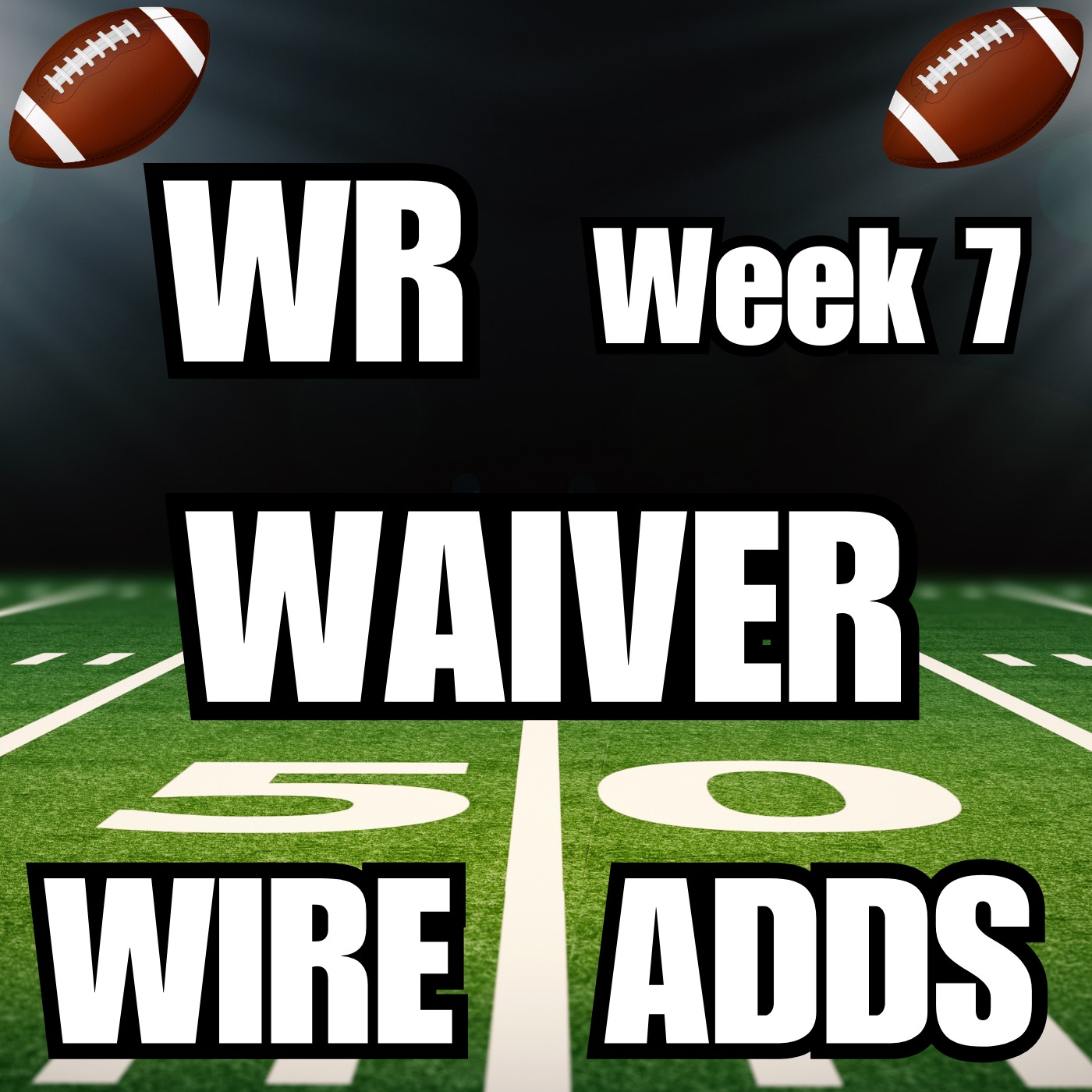Week 7 WR Waiver Wire Adds