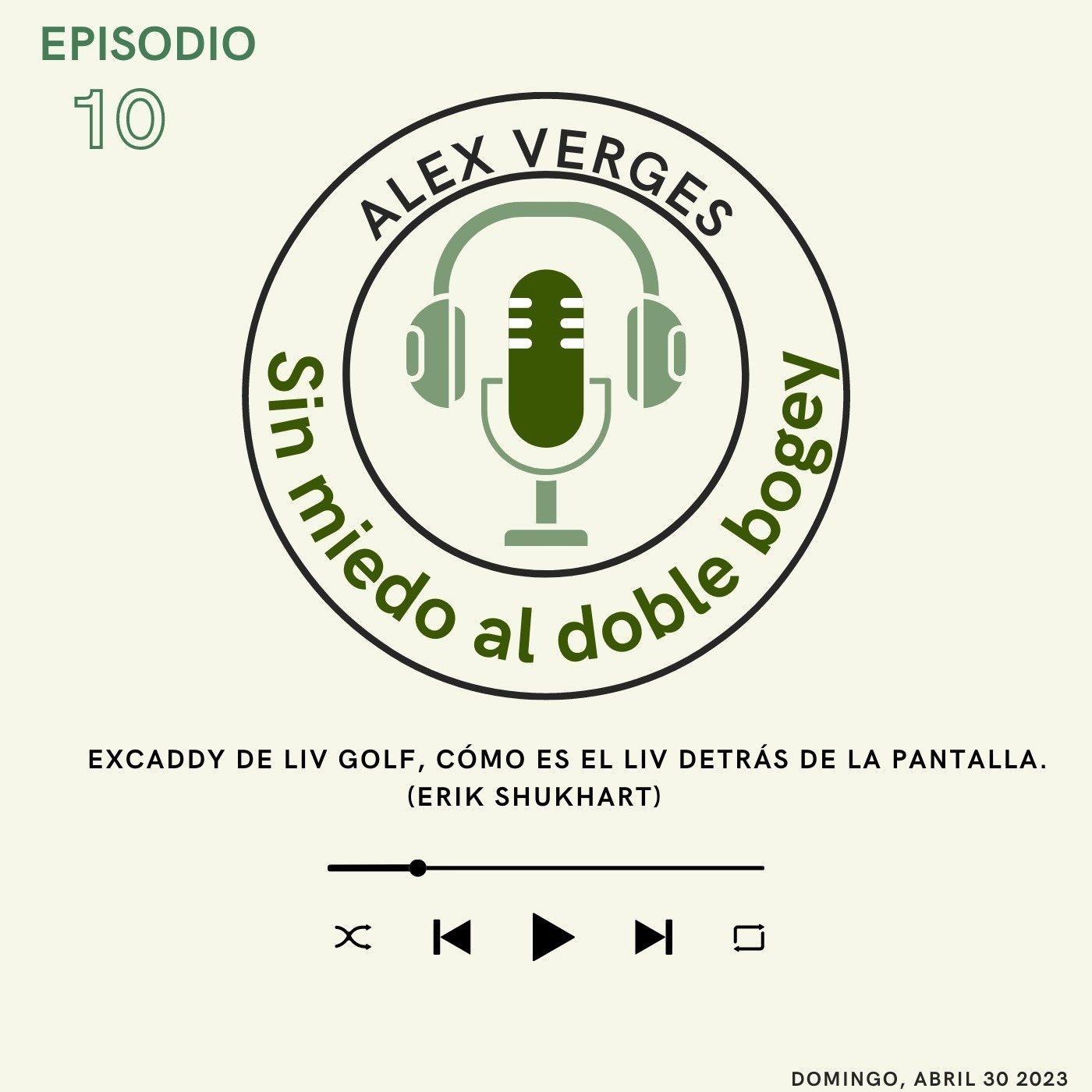 1X10 Excaddy de liv golf, cómo es el liv detrás de la pantalla. (Erik Shukhart)