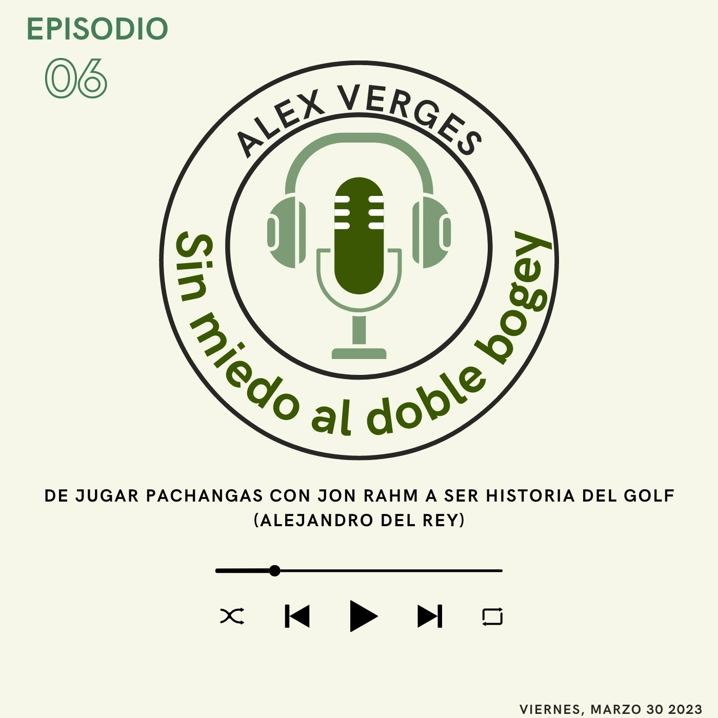 1X6 De jugar pachangas con Jon Rahm a ser historia del golf. (Alejandro del Rey)