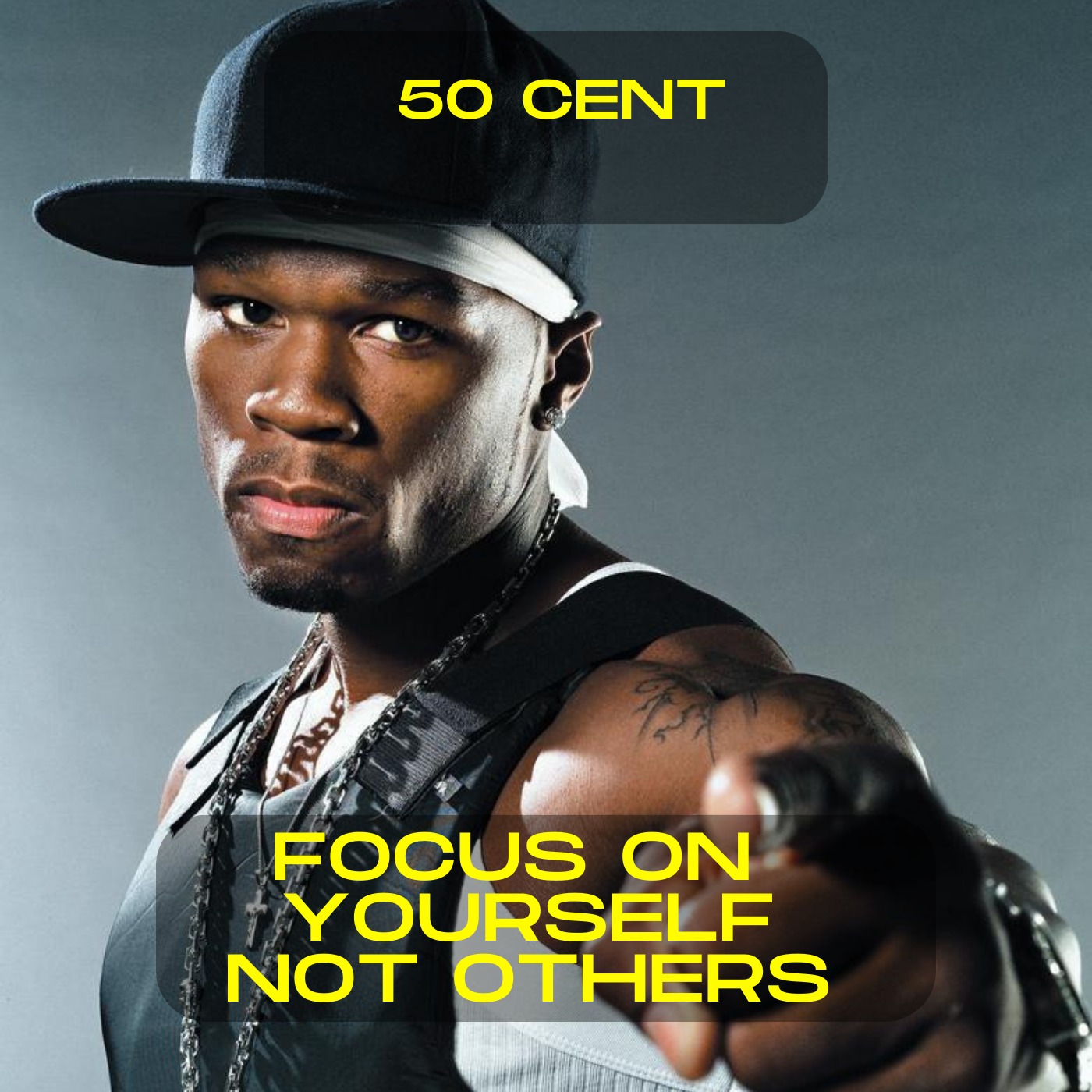 50 Cent; focus on yourself not others motivational speech