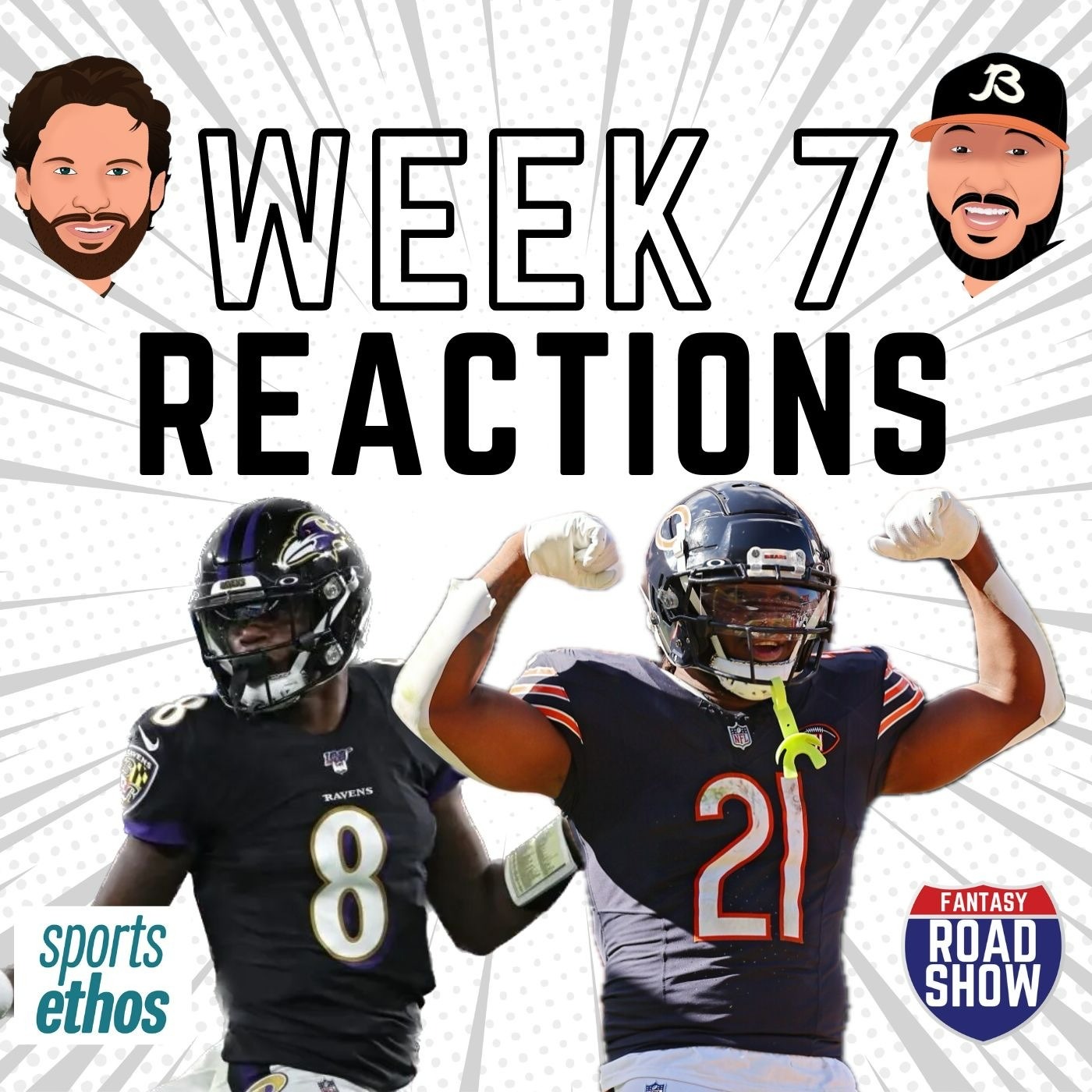 Fantasy Road Rage: Week 7 Reactions episode artwork