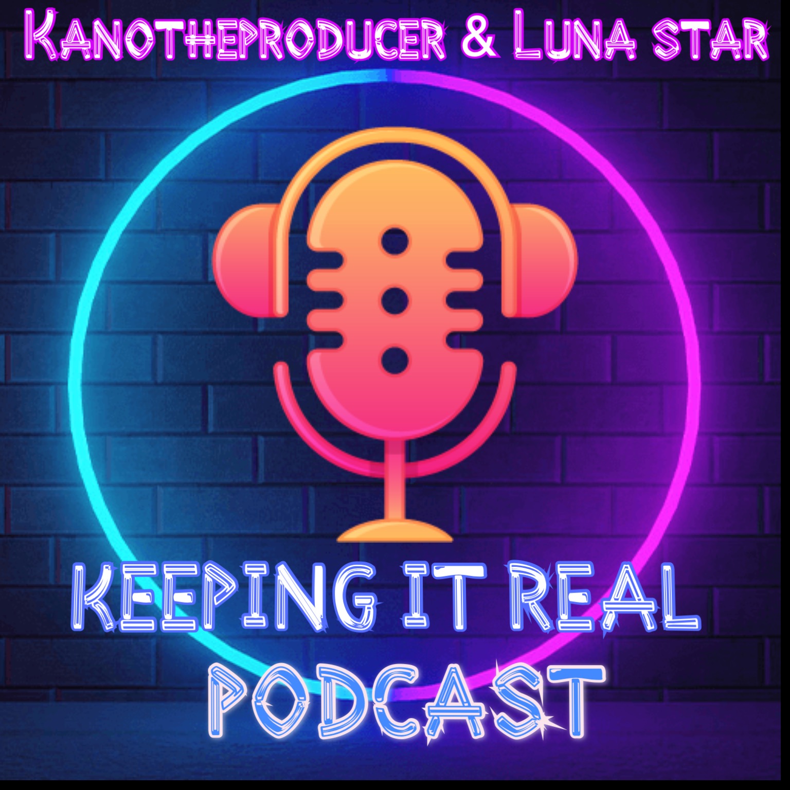 Keeping it real podcast podcast artwork