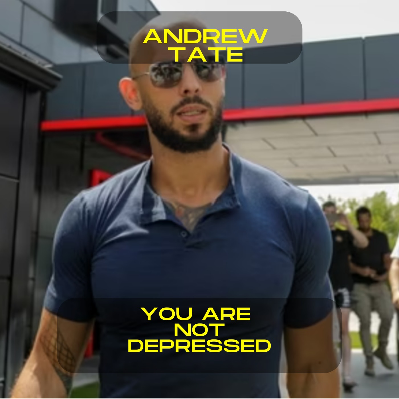 Andrew Tate; you are not depressed motivational speech