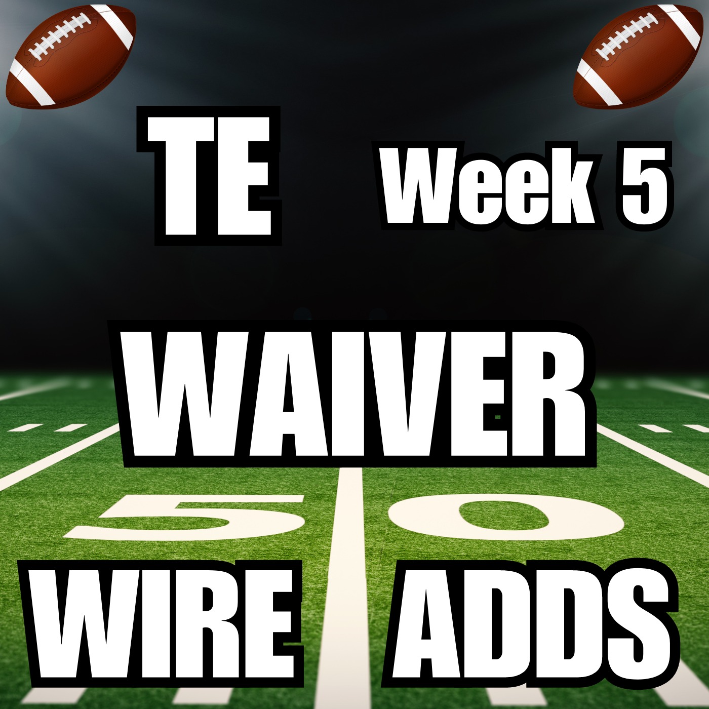 Week 5 TE Waiver Wire Adds episode artwork