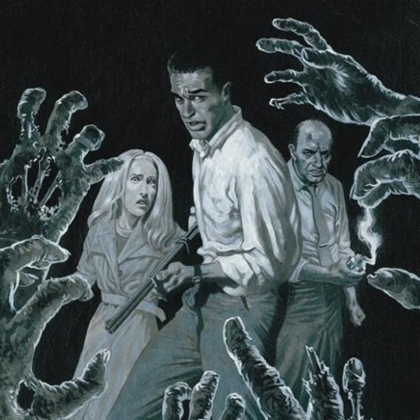 The Twin Geeks 135: Night of the Living Dead episode artwork