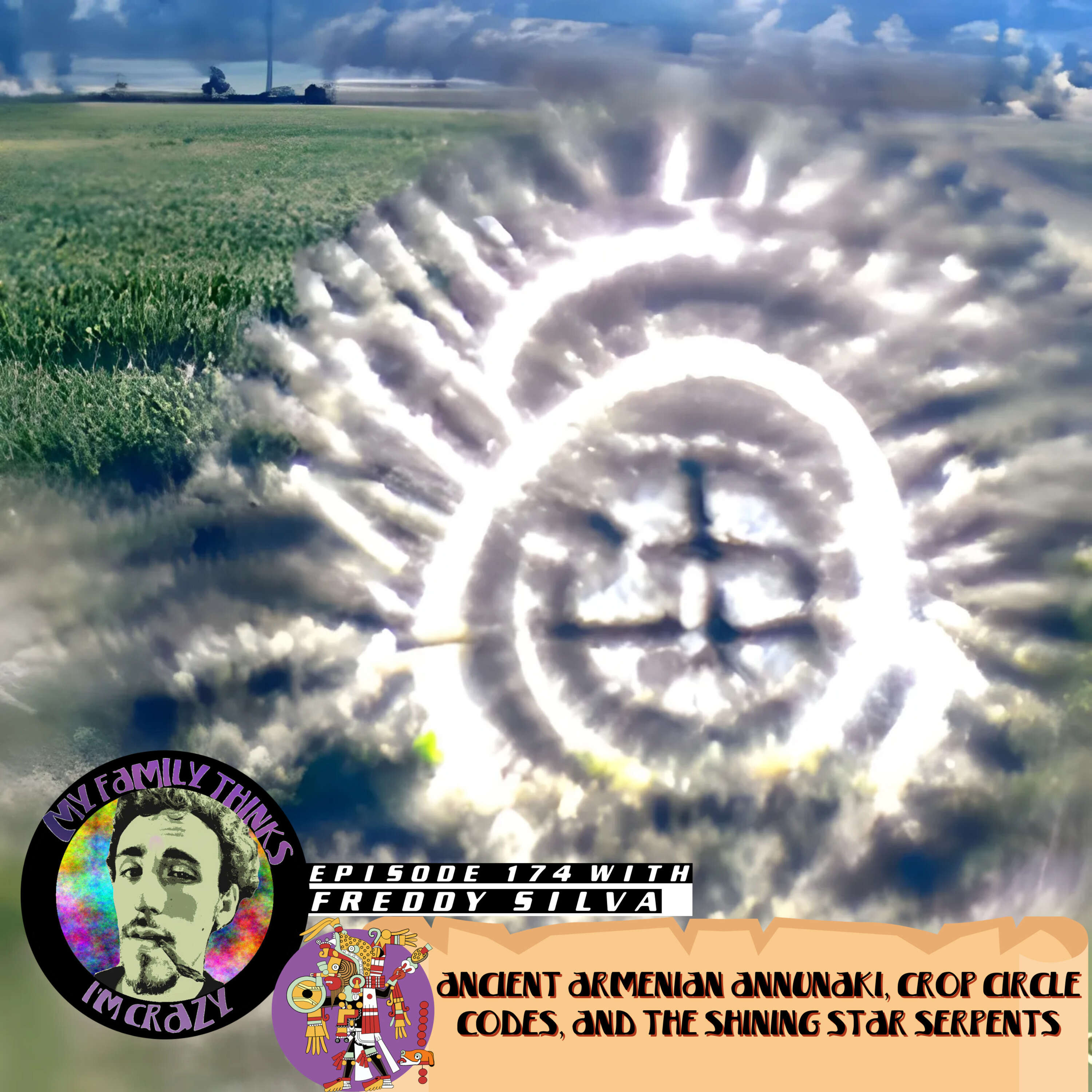 Freddy Silva | Ancient Armenian Annunaki, Crop Circle Codes, and The Shining Star Serpents