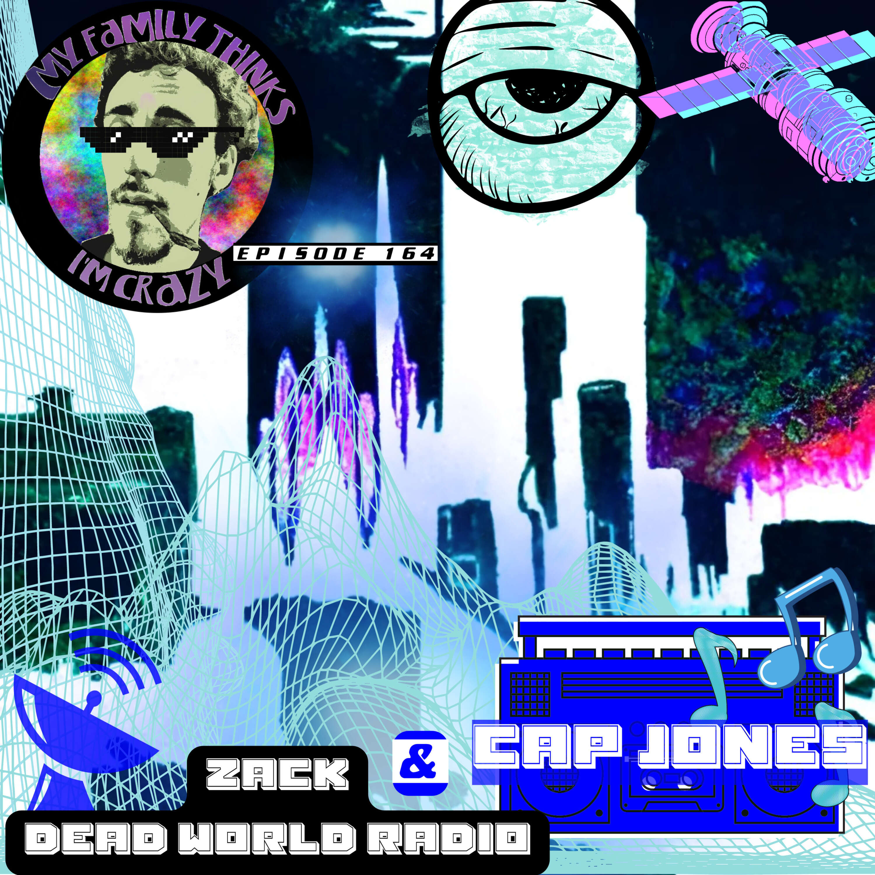 Cap Jones and Zack - Dead World Radio | IPFS, 432 HZ, Underground Rap, and Conscious Music