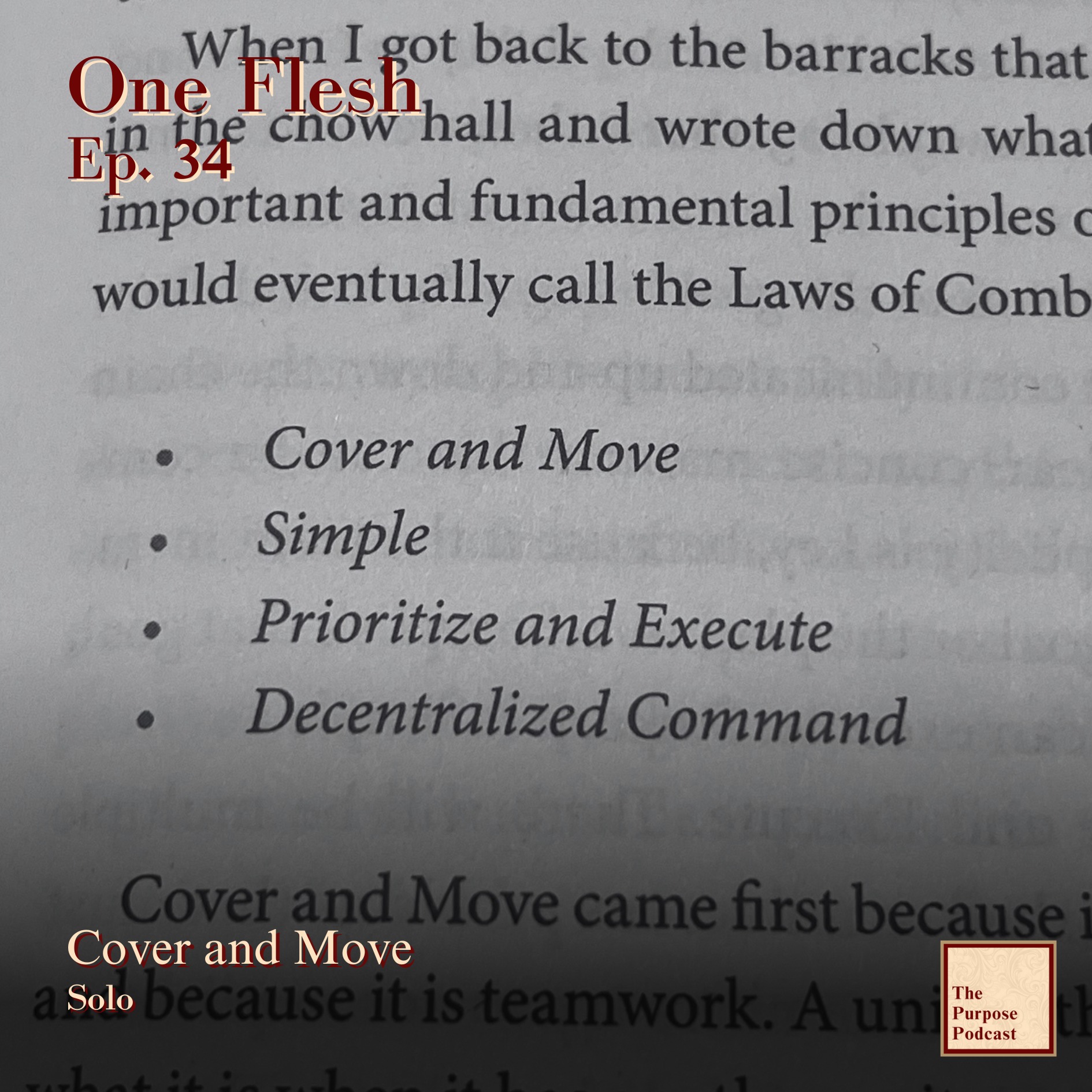 One Flesh Ep. 34 - Cover and Move | Solo episode artwork