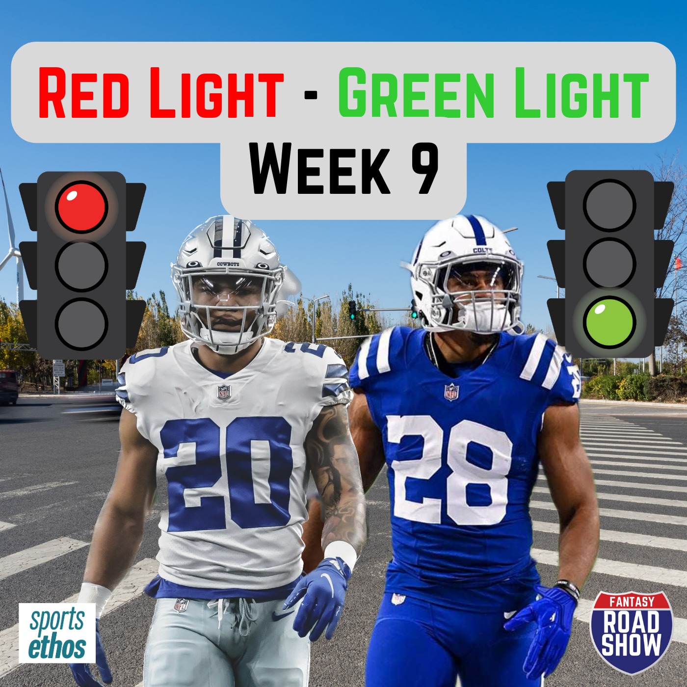 Fantasy Road Show: Week 9 Red Light-Green Light episode artwork