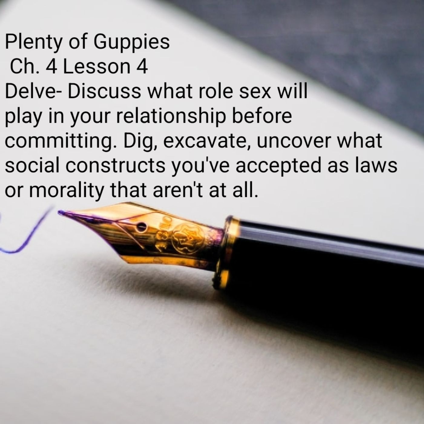 Chapter 4- Delve- Plenty of Guppies audio- Ep 84